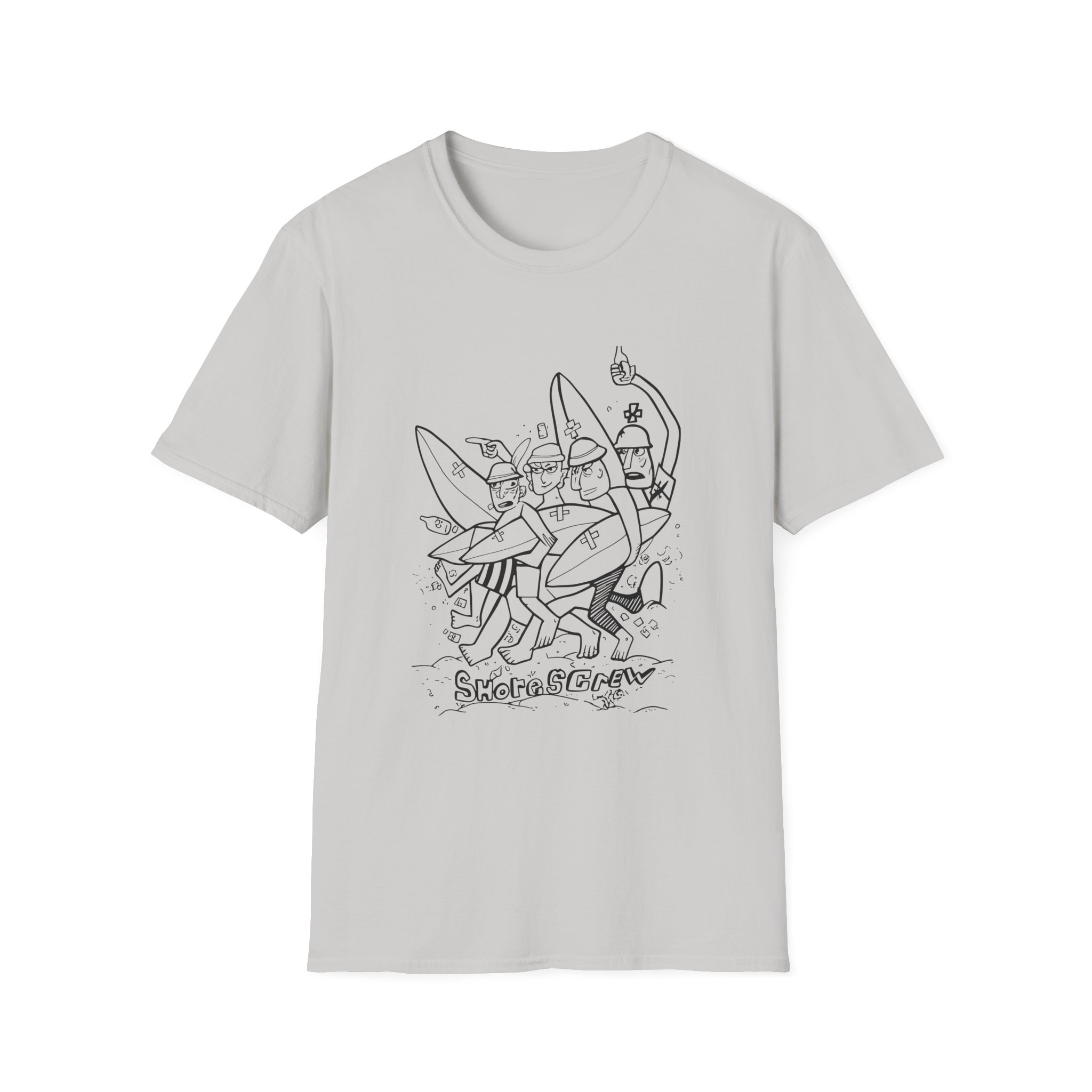 Surf Gang Unisex Softstyle T-Shirt