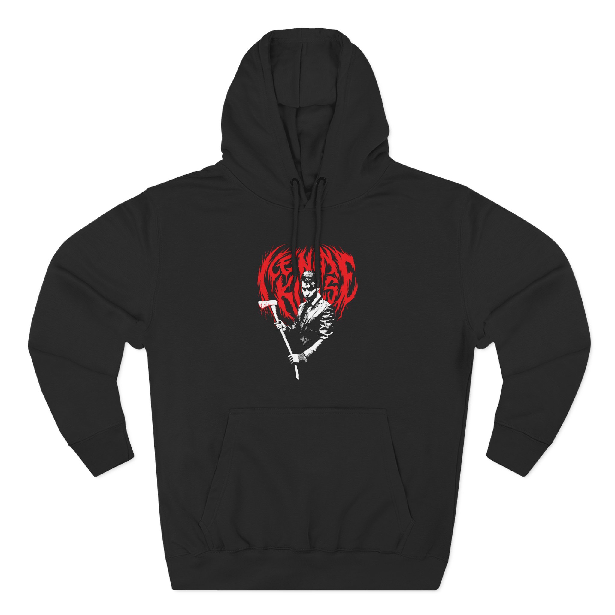 Ice Nine Kills Psycho Logo Three-Panel Fleece Hoodie