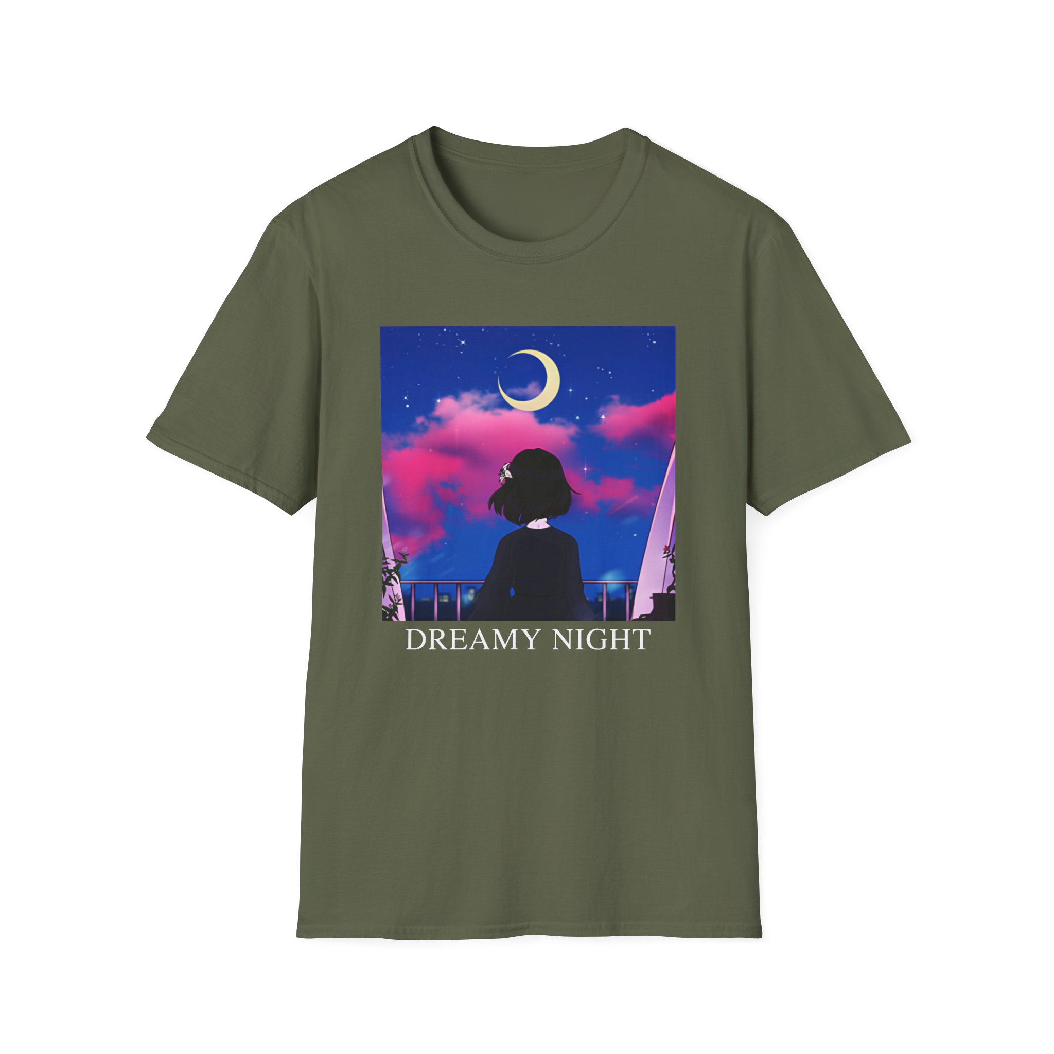 Lilypichu Dreamy Night Unisex Softstyle T-Shirt