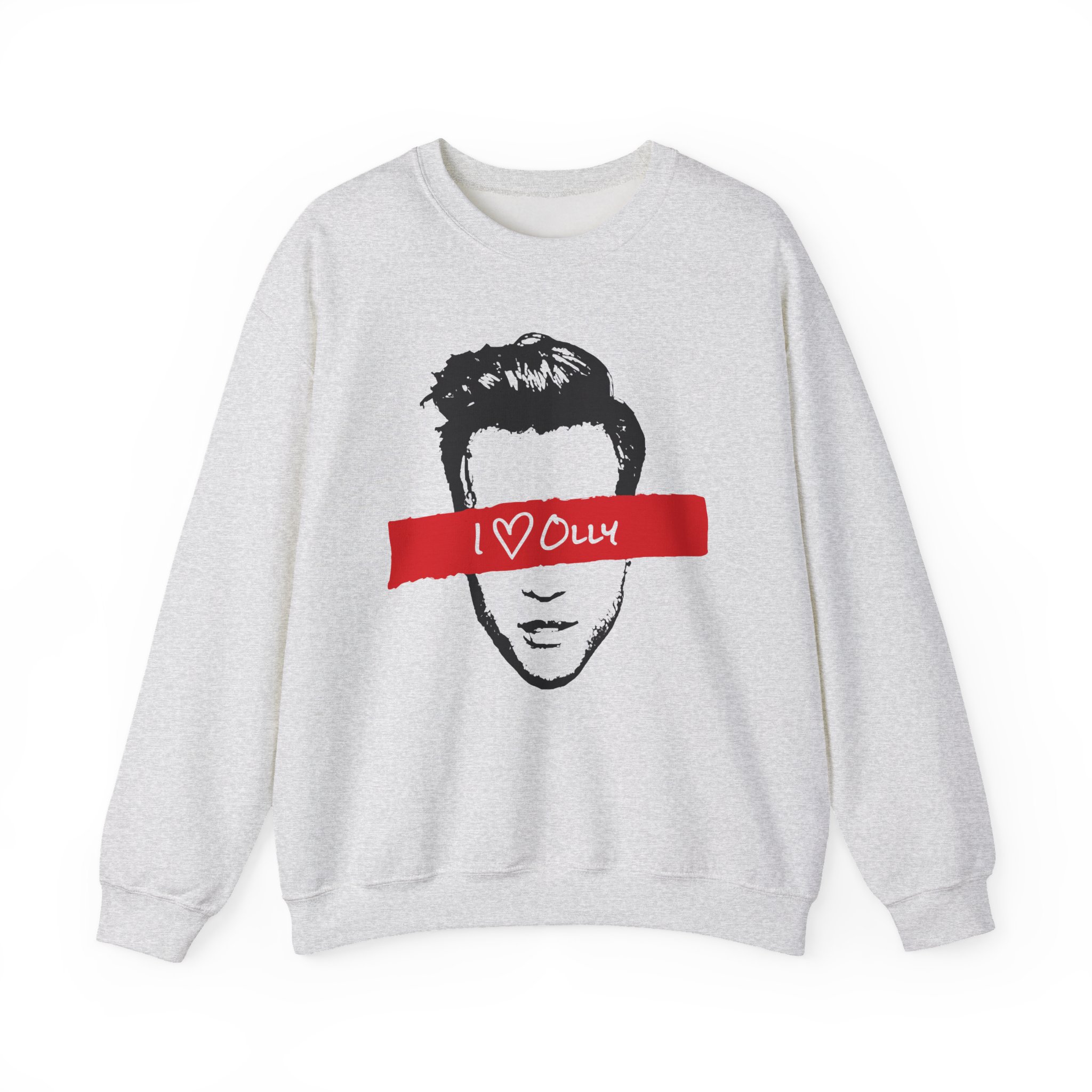 Olly Murs I Heart Olly Unisex Heavy Blendâ„¢ Crewneck Sweatshirt