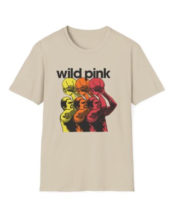 Wild Pink Basketball Unisex Softstyle T-Shirt