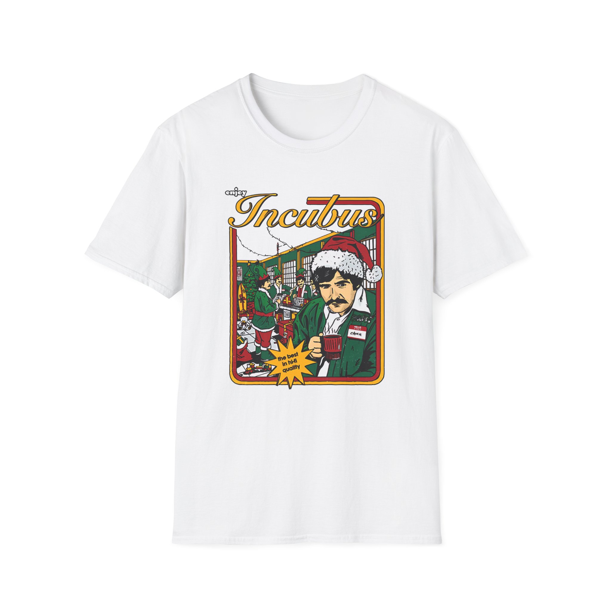 Incubus Santa Chuck Workshop Unisex Softstyle T-Shirt