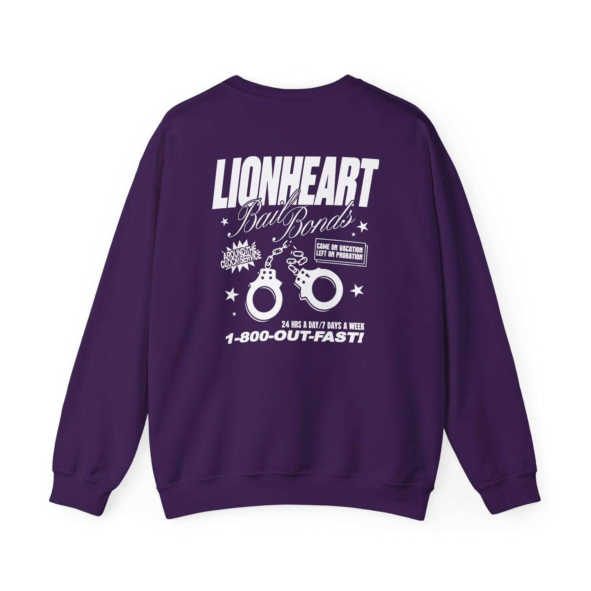 Lionheart "Bail Bonds" Unisex Heavy Blendâ„¢ Crewneck Sweatshirt