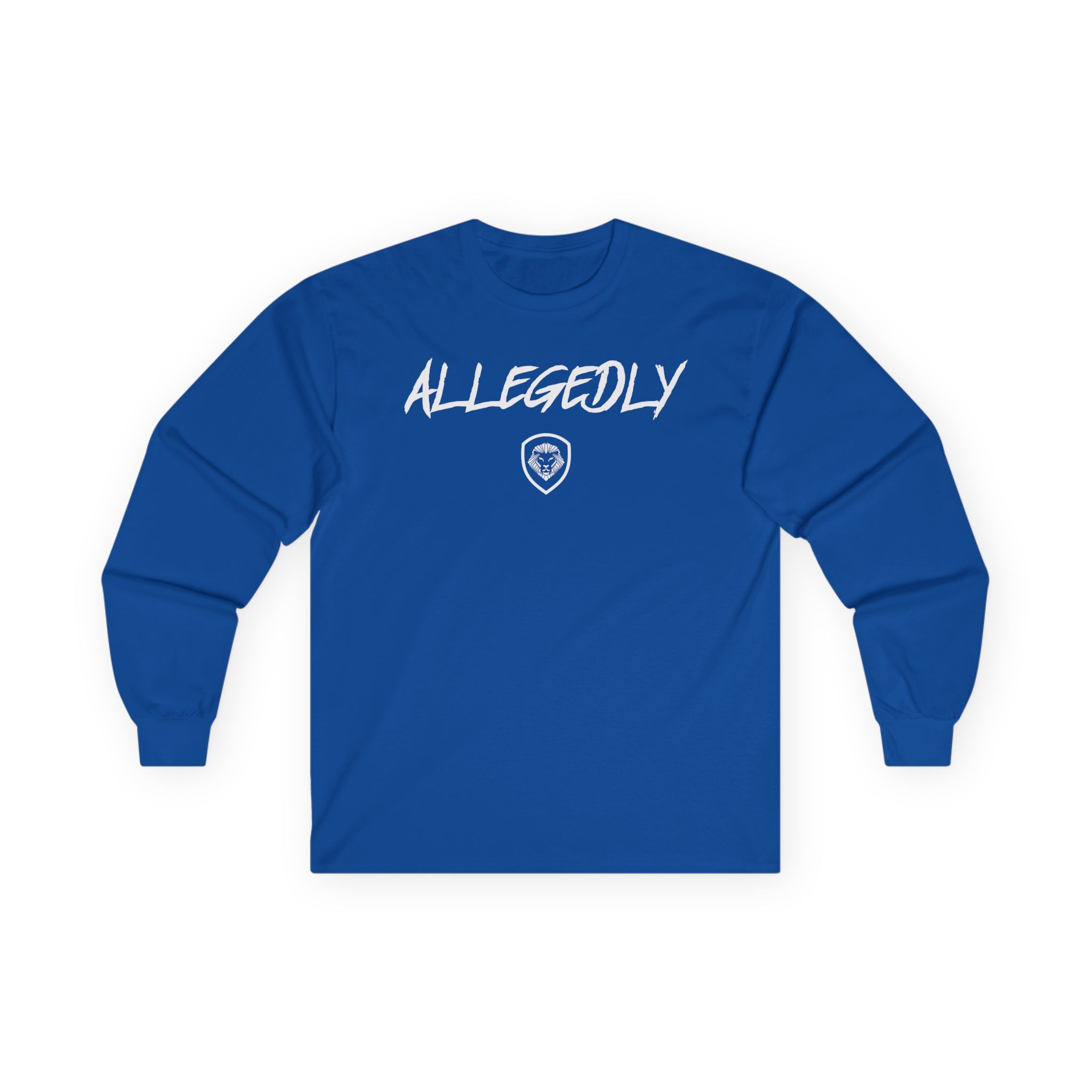 Valuetainment Allegedly Unisex Ultra Cotton Long Sleeve Tee