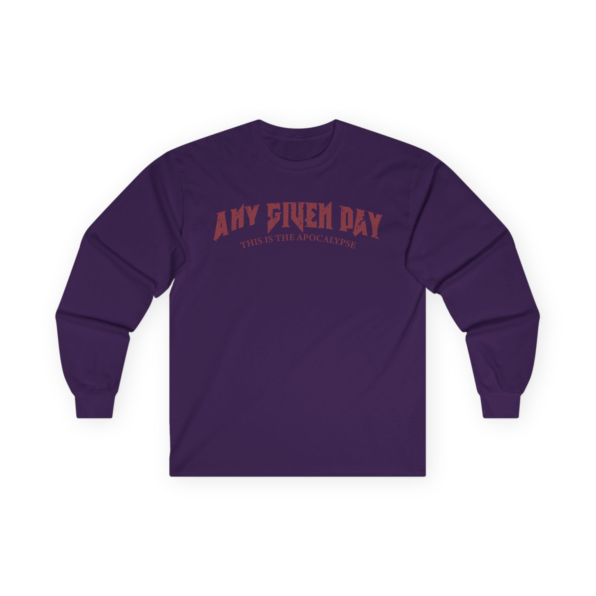 Any Given Day Apocalypse Unisex Ultra Cotton Long Sleeve Tee