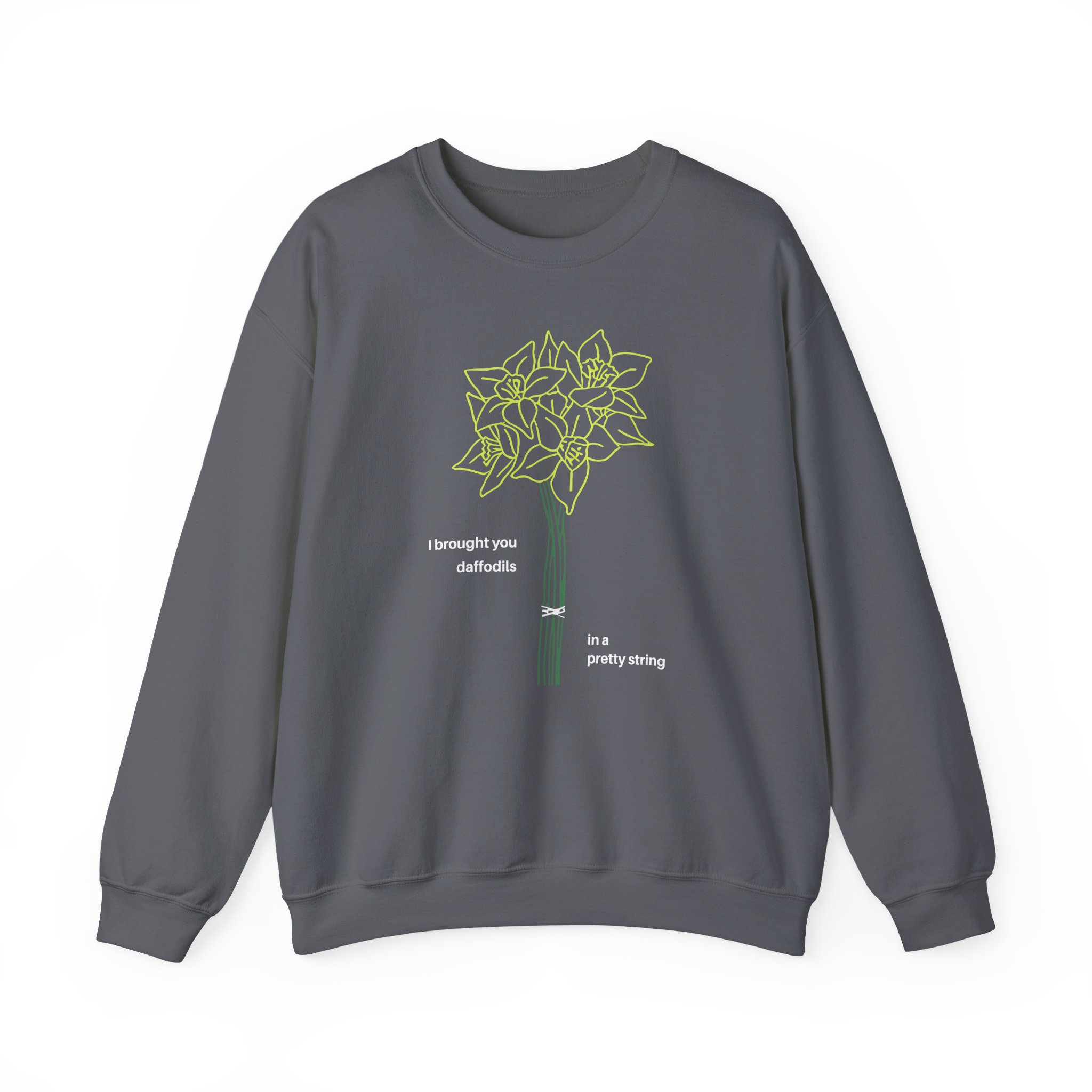 Tom Odell Daffodils Unisex Heavy Blendâ„¢ Crewneck Sweatshirt