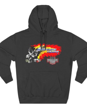 Benson Boone American Heart Three-Panel Fleece Hoodie
