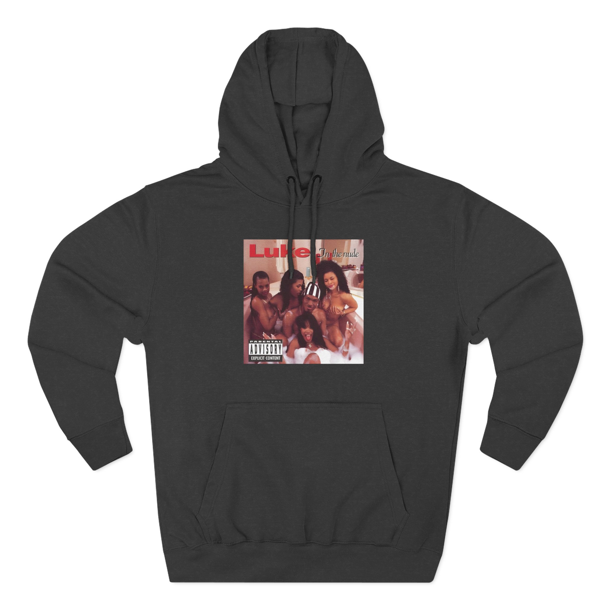 2 Live Crew Uncle Luke Three-Panel Fleece Hoodie