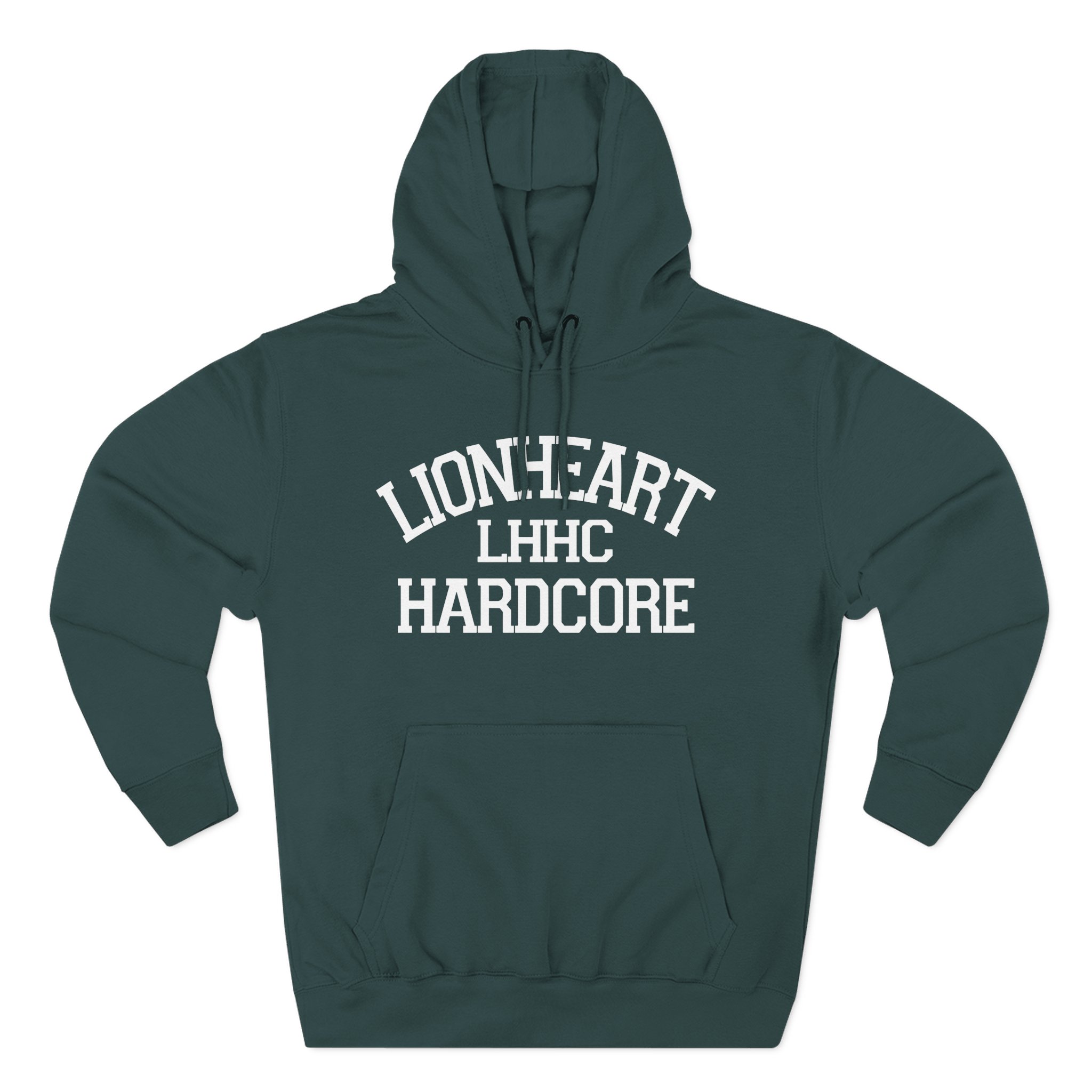 Lionheart "Stacked" Three-Panel Fleece Hoodie