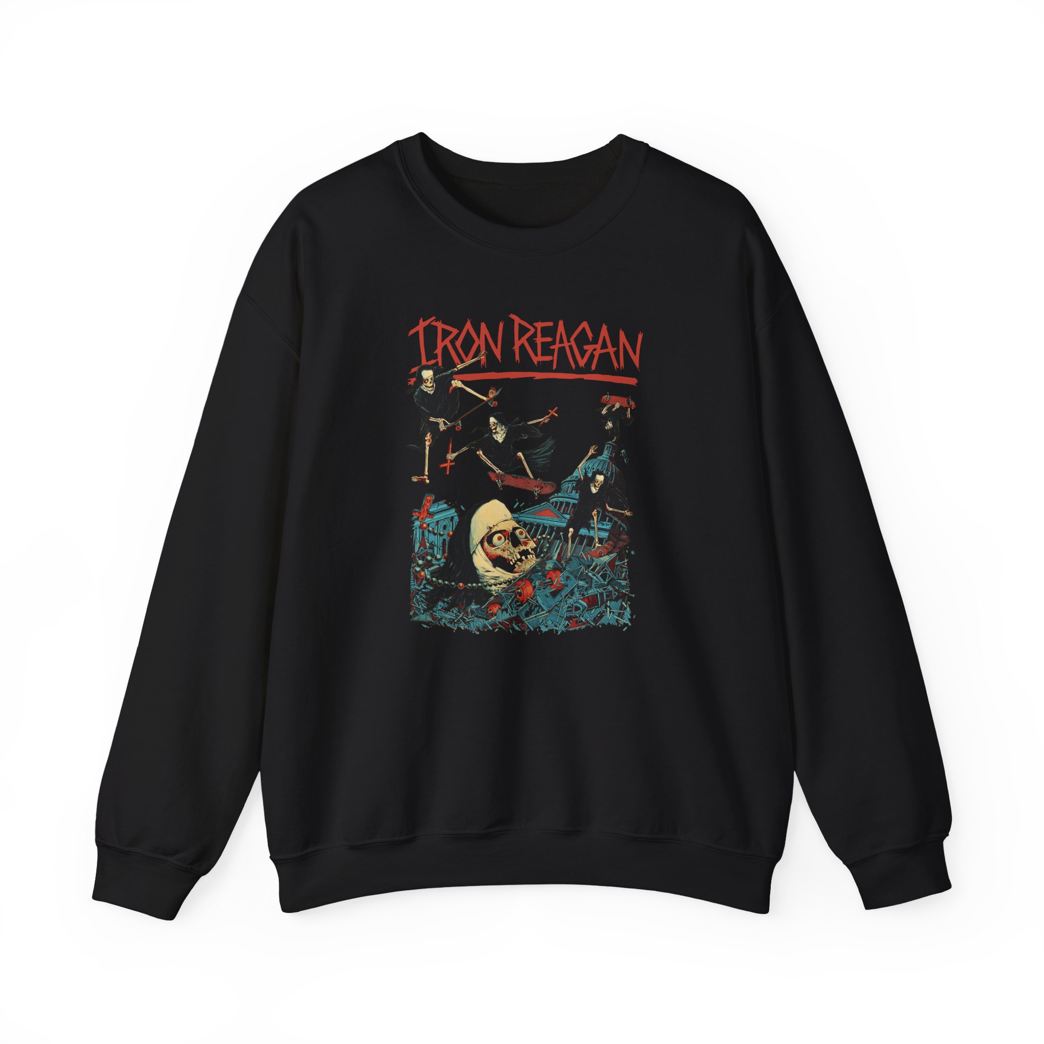 Iron Reagan Unisex Heavy Blendâ„¢ Crewneck Sweatshirt