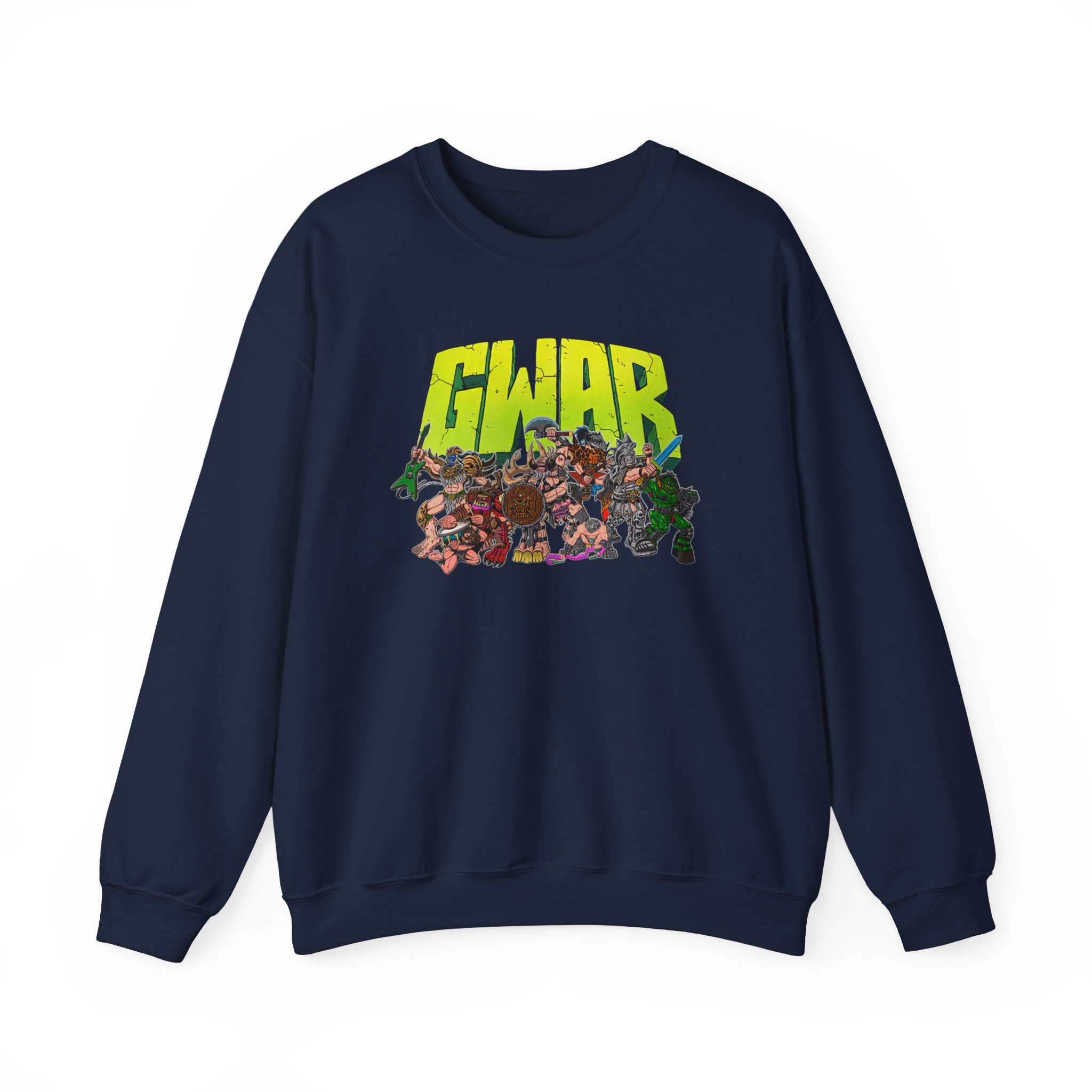 Gwar 2020 Animated Members Unisex Heavy Blendâ„¢ Crewneck Sweatshirt
