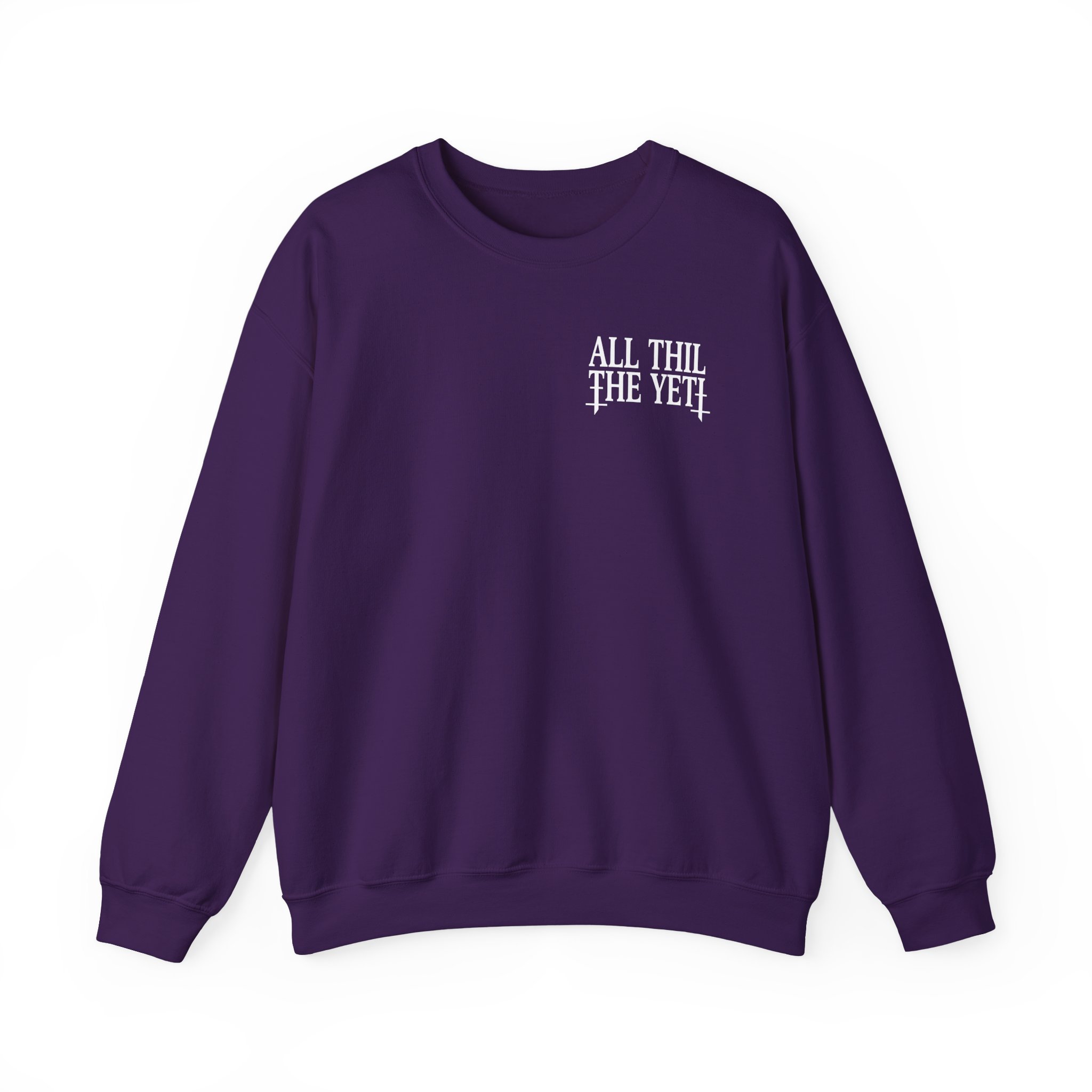 All Hail the Yeti Logo Unisex Heavy Blendâ„¢ Crewneck Sweatshirt