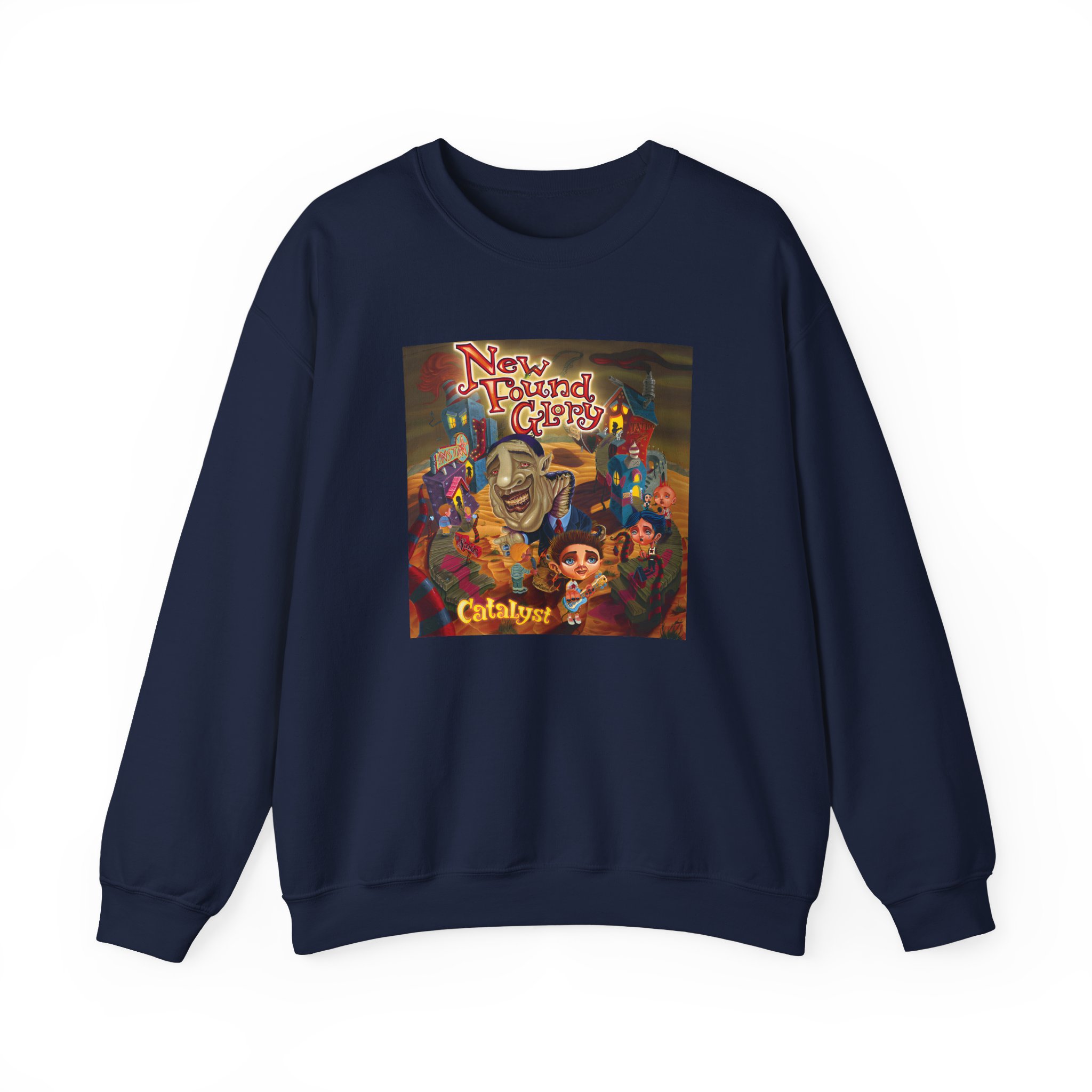 New Found Glory Catalyst Album Cover Unisex Heavy Blendâ„¢ Crewneck Sweatshirt
