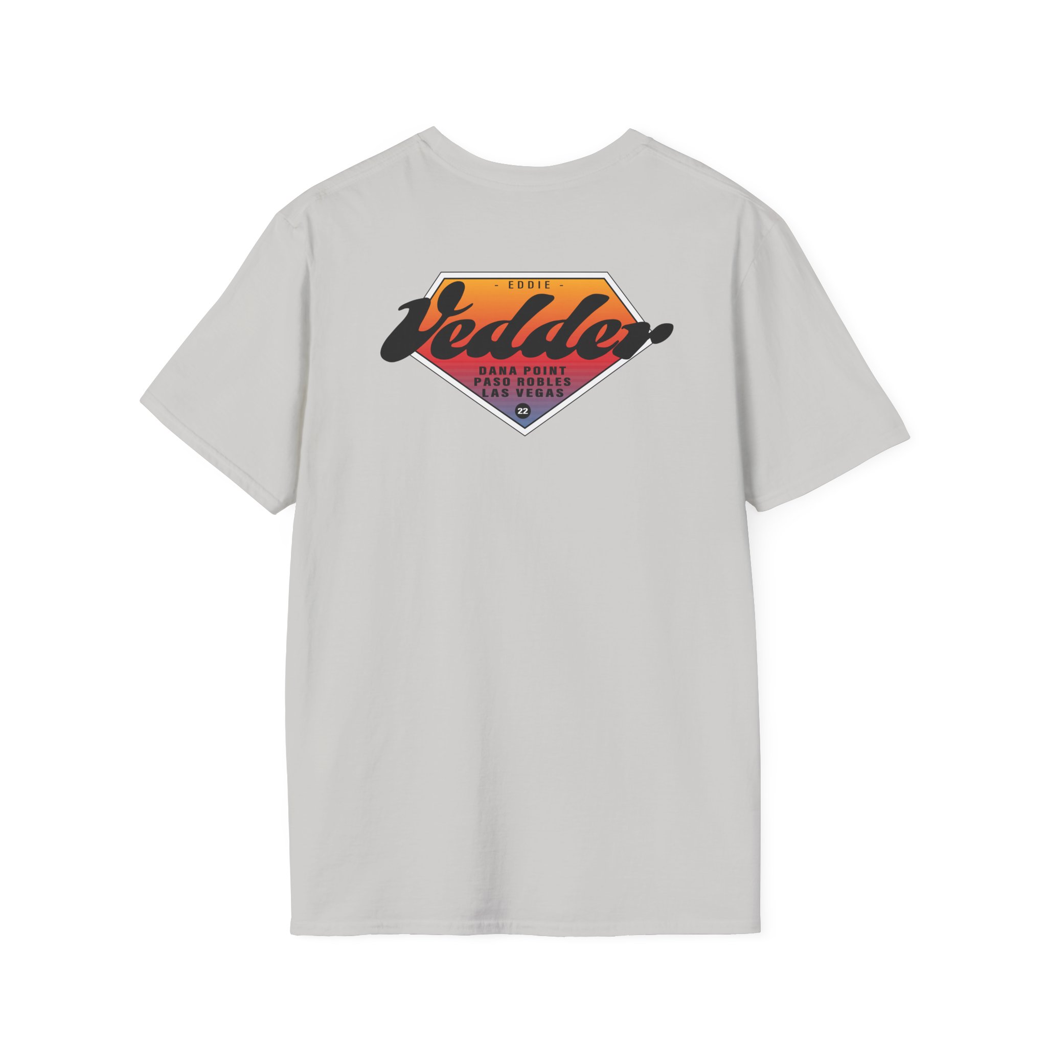 Eddie Vedder Gradient Unisex Softstyle T-Shirt