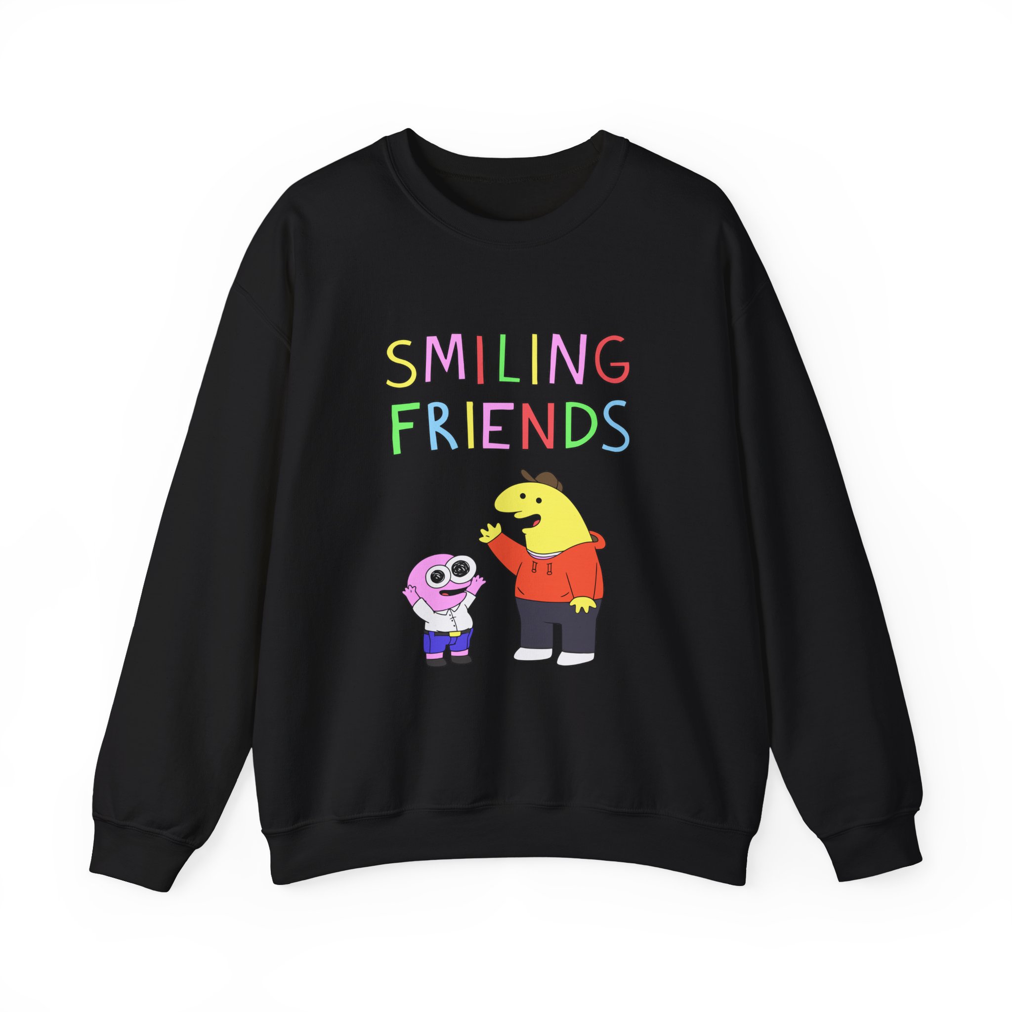 Smiling Friends Charlie Pim Allan Glep Unisex Heavy Blend Crewneck Sweatshirt