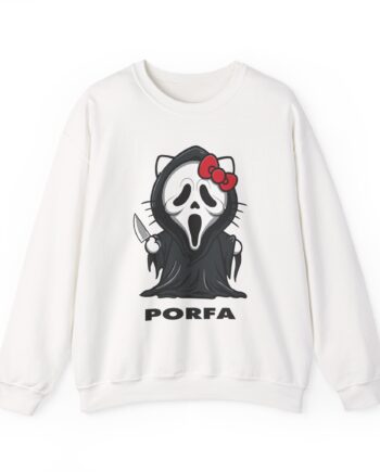 Porfa Scream Halloween Unisex Heavy Blend™ Crewneck Sweatshirt