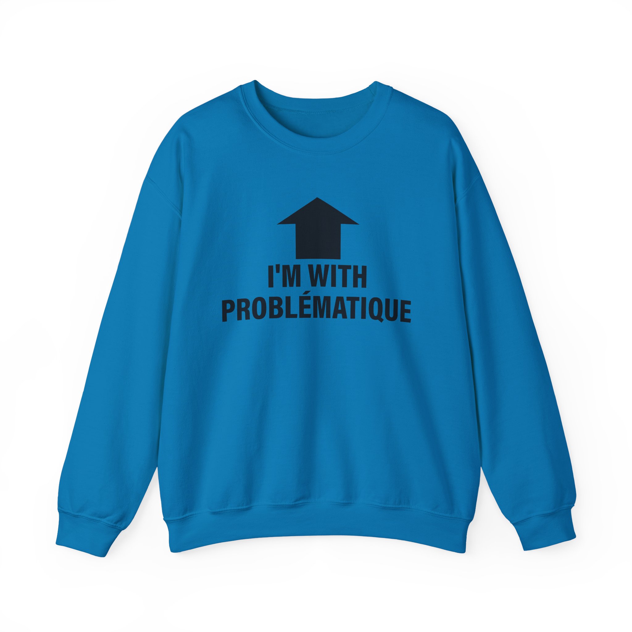 Kim Petras I’m With Problématique Unisex Heavy Blend™ Crewneck Sweatshirt