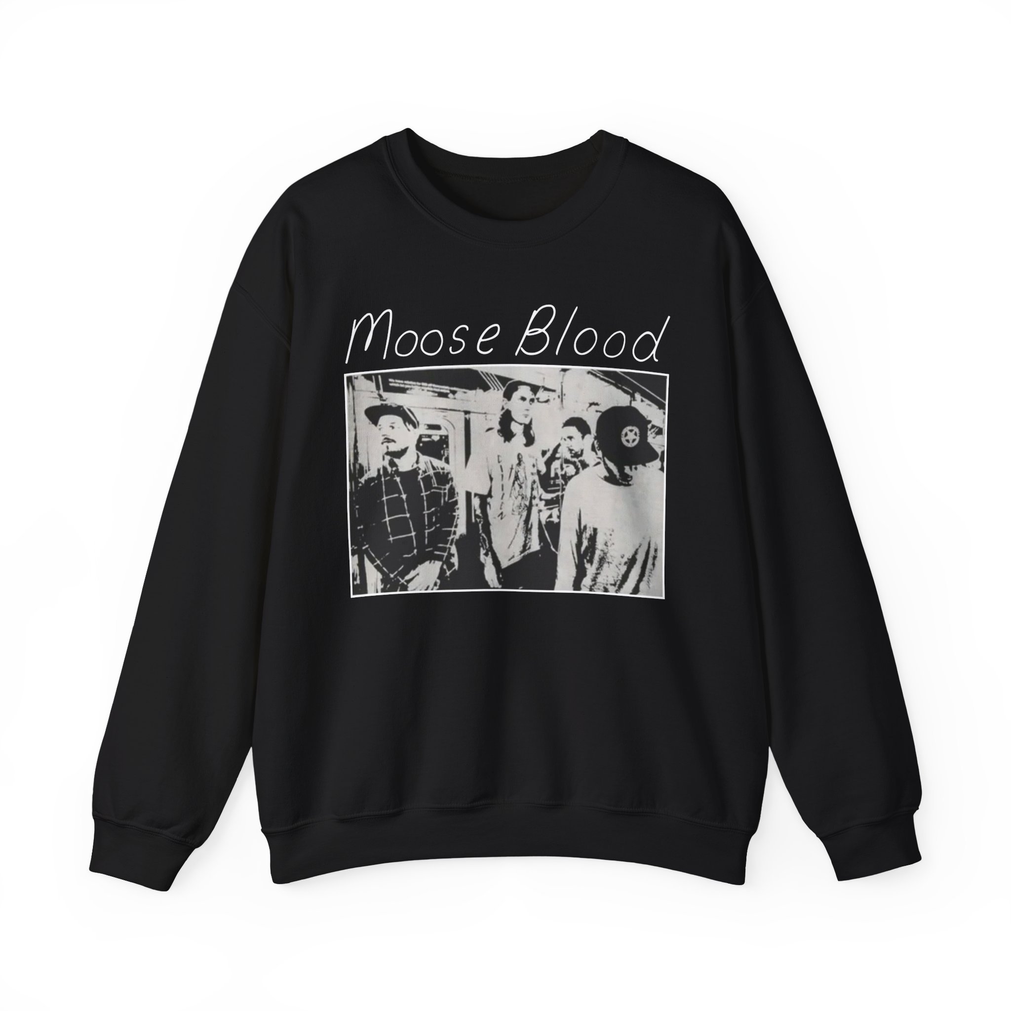 Moose Blood Subway Unisex Heavy Blendâ„¢ Crewneck Sweatshirt
