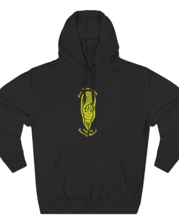 Laura Jane Grace Snake&bones Three-Panel Fleece Hoodie