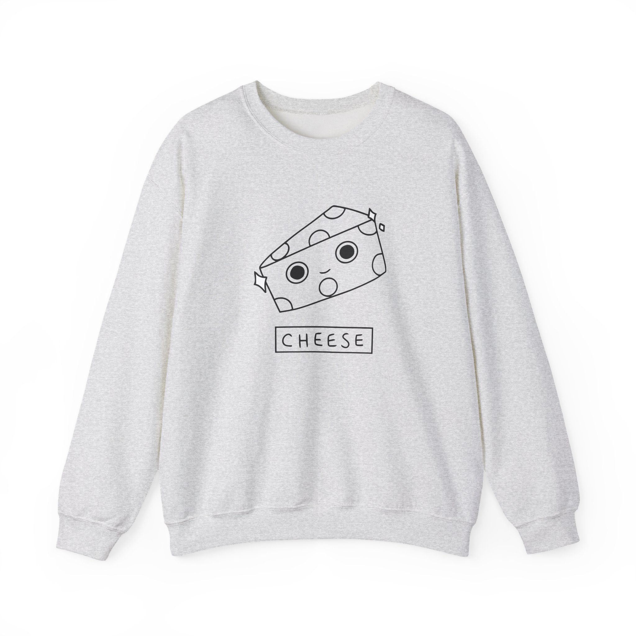 Lilypichu Cheese Unisex Heavy Blendâ„¢ Crewneck Sweatshirt
