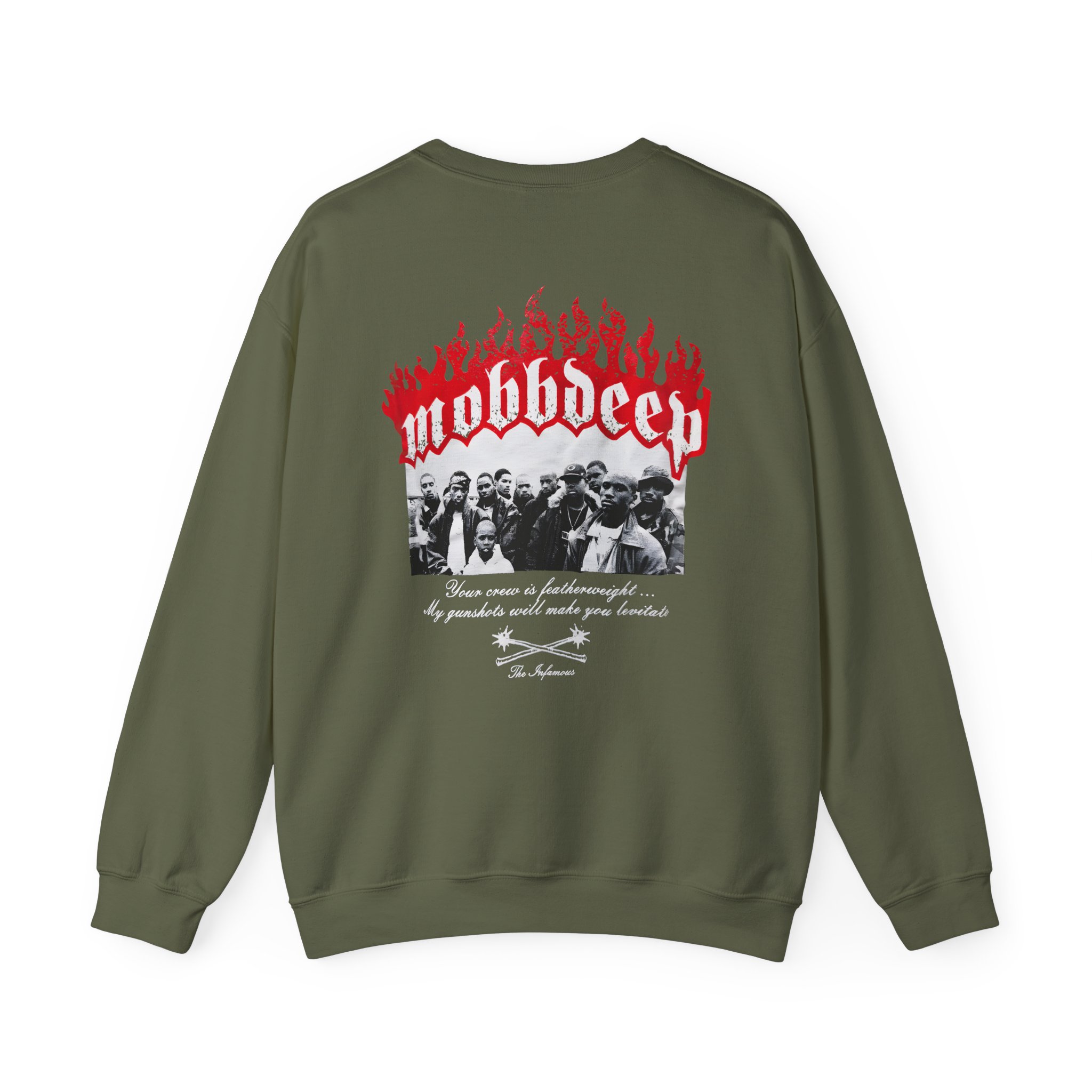 Mobb Deep the Infamous Unisex Heavy Blendâ„¢ Crewneck Sweatshirt