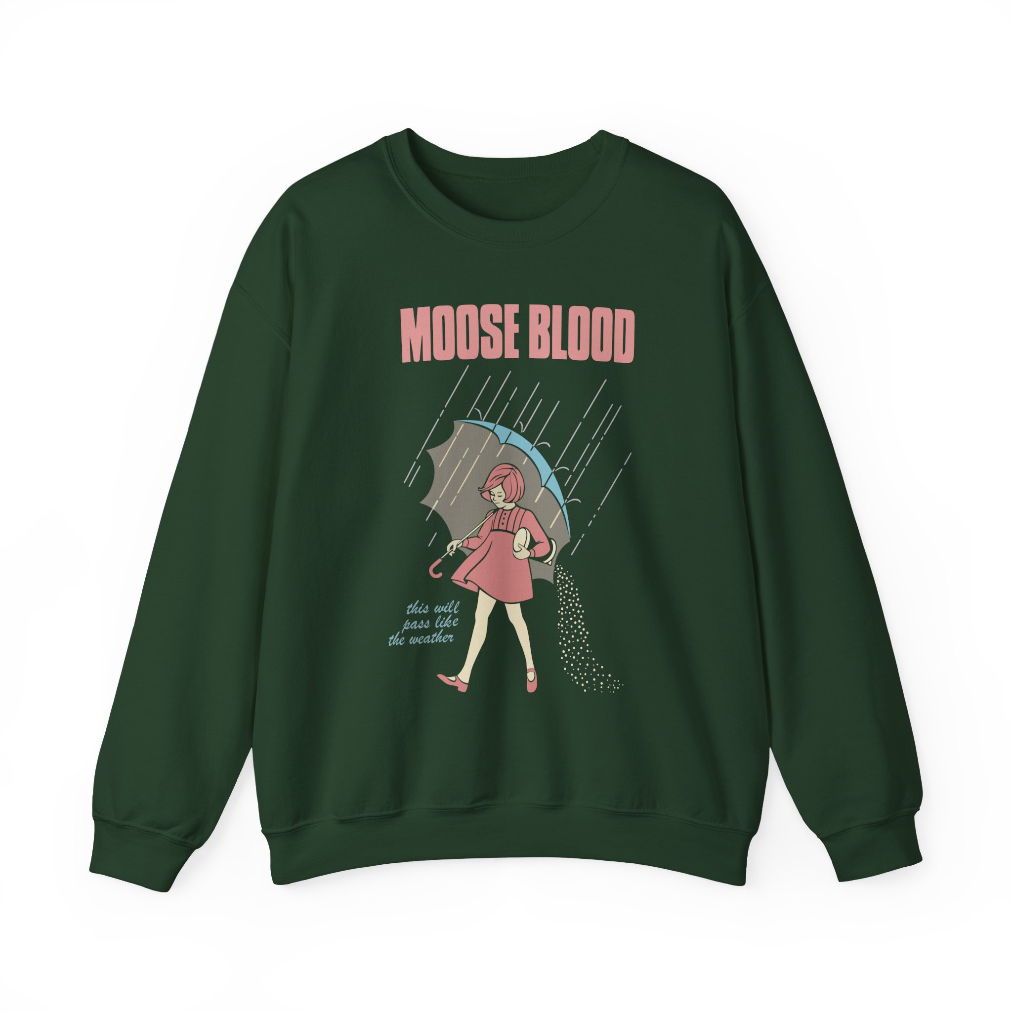 Moose Blood Emo Pop Punk Band Unisex Heavy Blendâ„¢ Crewneck Sweatshirt