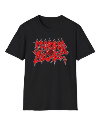 Morbid Angel Red Logo Unisex Softstyle T-Shirt