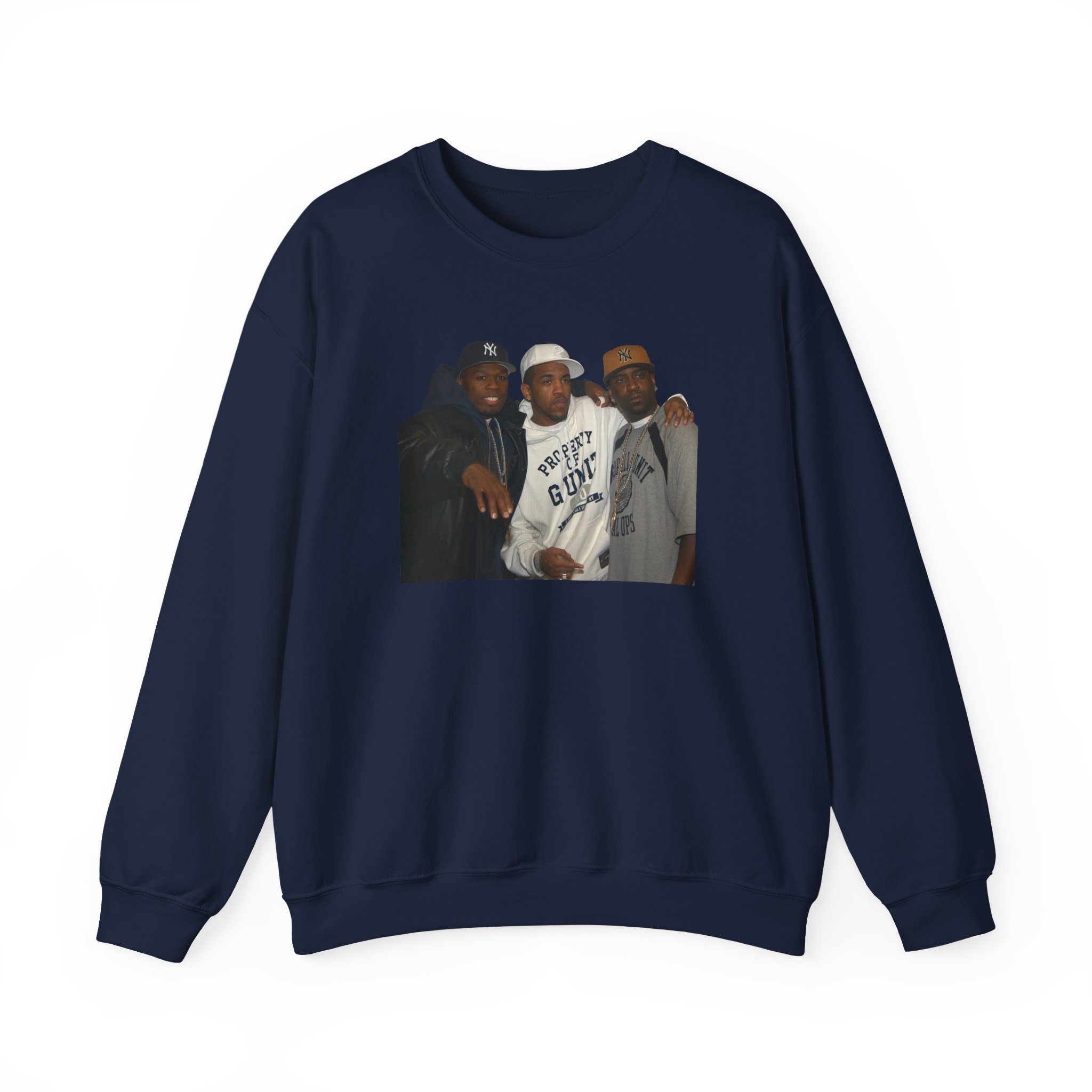 50 Cent G Unit Lloyd Banks, & Tony Yayo Inspired Unisex Heavy Blendâ„¢ Crewneck Sweatshirt