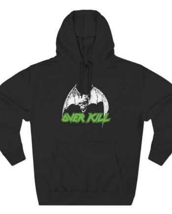 Overkill Welcome to the Gutter Raglan Three-Panel Fleece Hoodie
