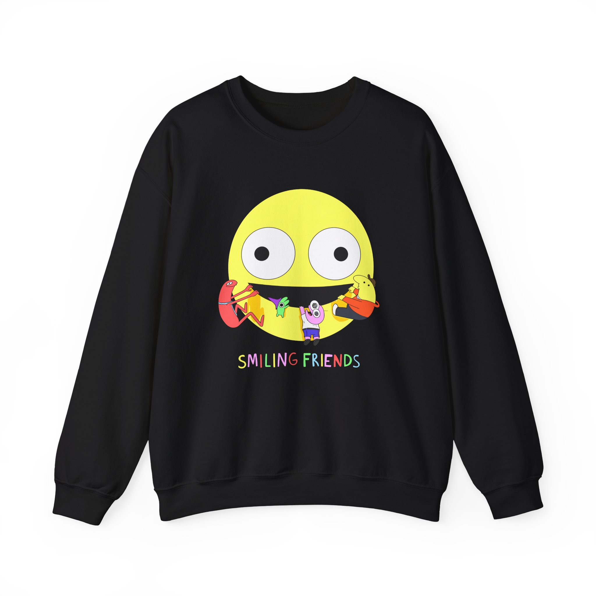 Smiling Friends Unisex Heavy Blend Crewneck Sweatshirt