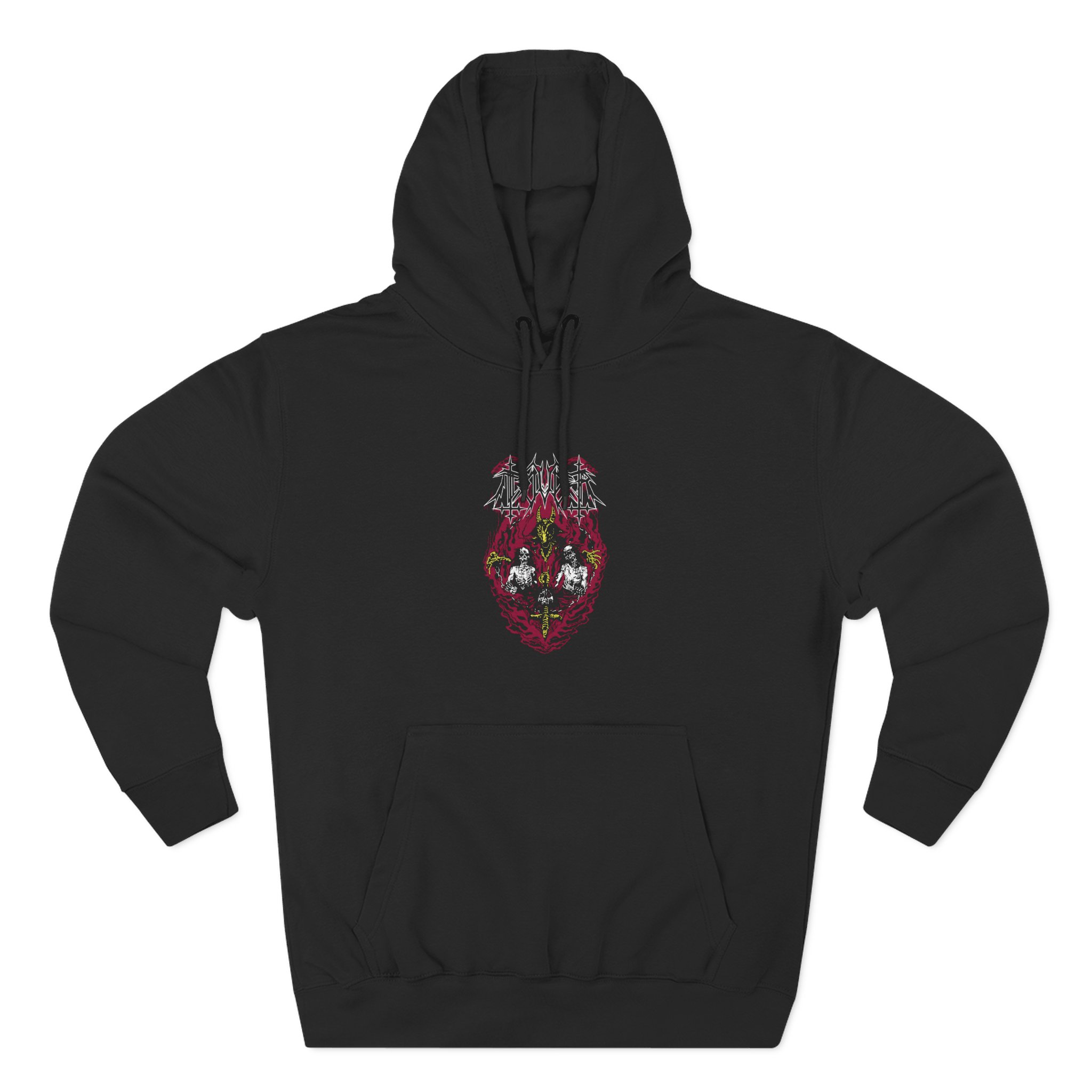 Bathory Three-panel Fleece Hoodie