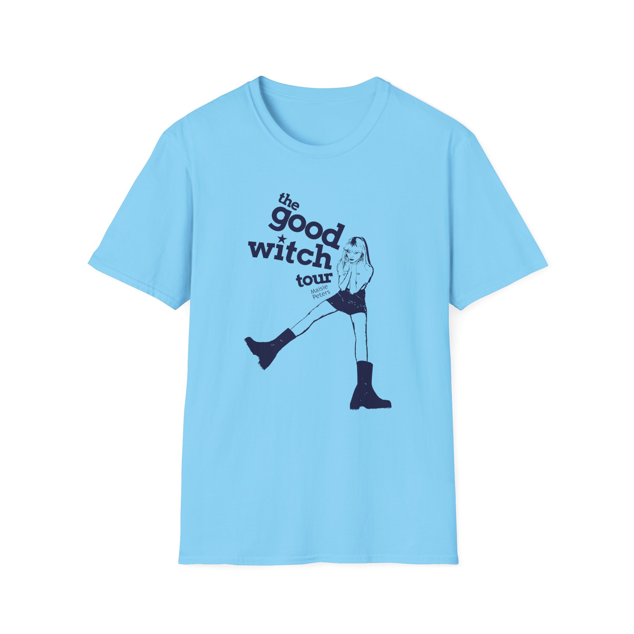 Maisie Peters the Good With Uk/eu 23/24 Tour Unisex Softstyle T-Shirt