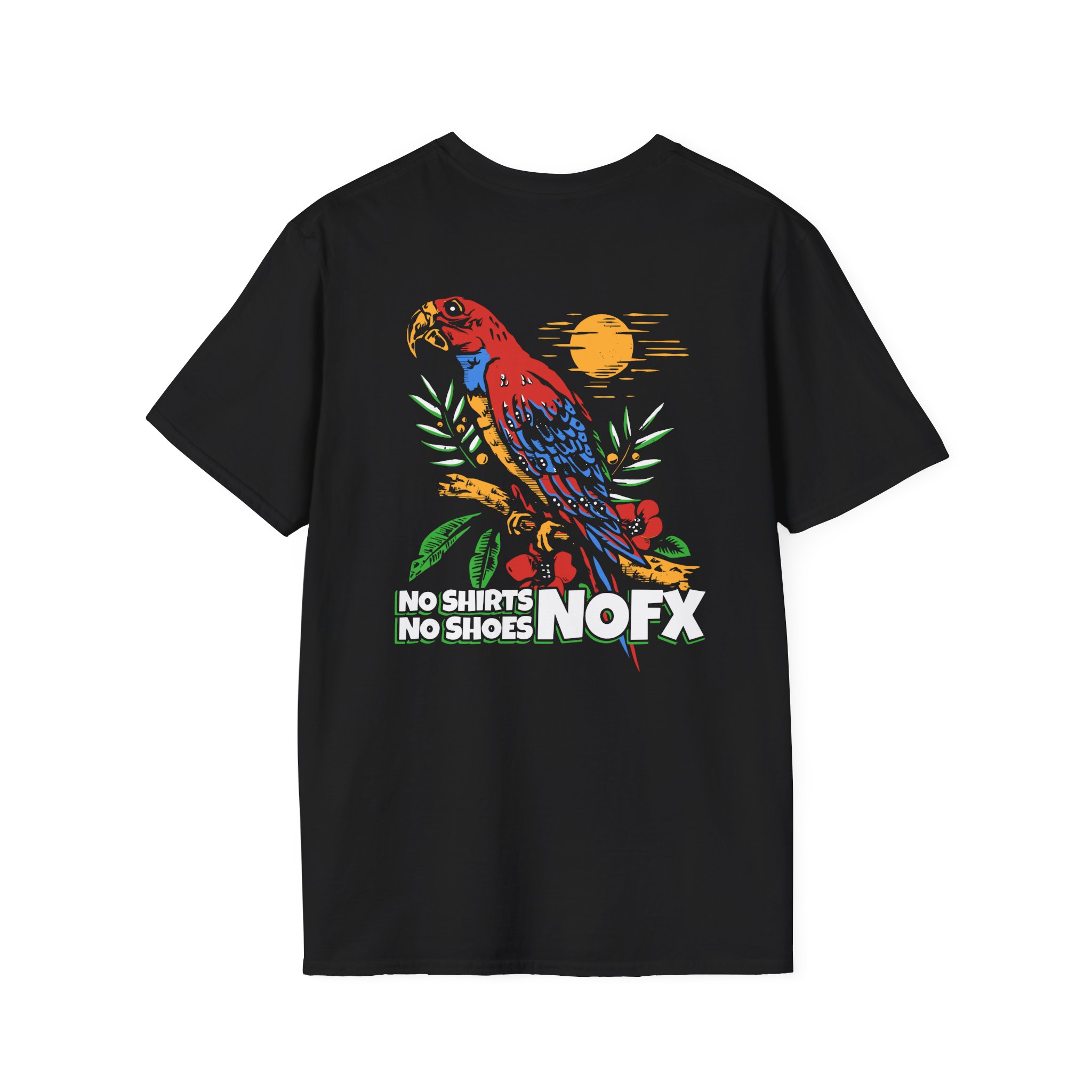 Nofx No Shirt, No Shoes Unisex Softstyle T-Shirt