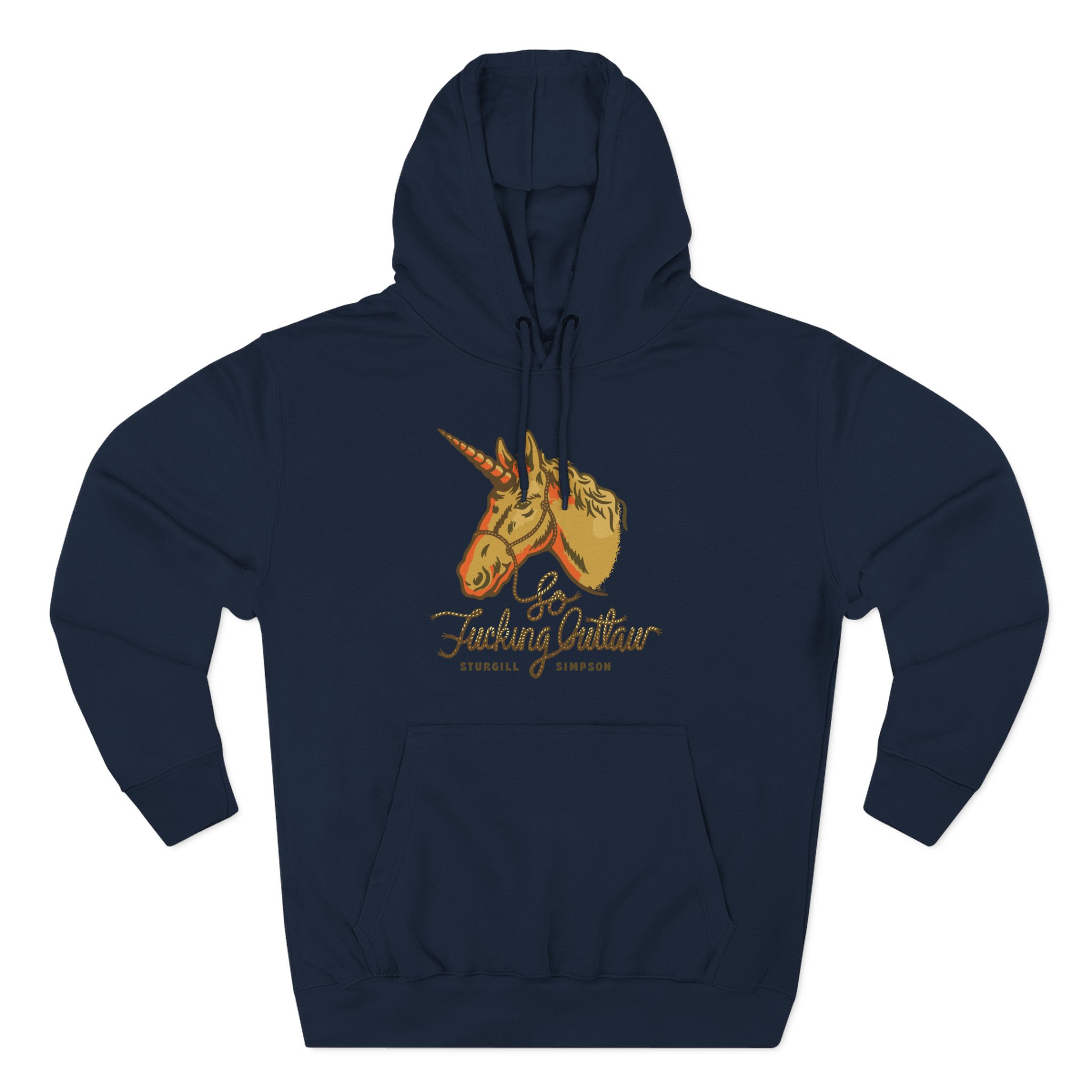 Sturgill Simpson Outlaw Unicorn Three-Panel Fleece Hoodie