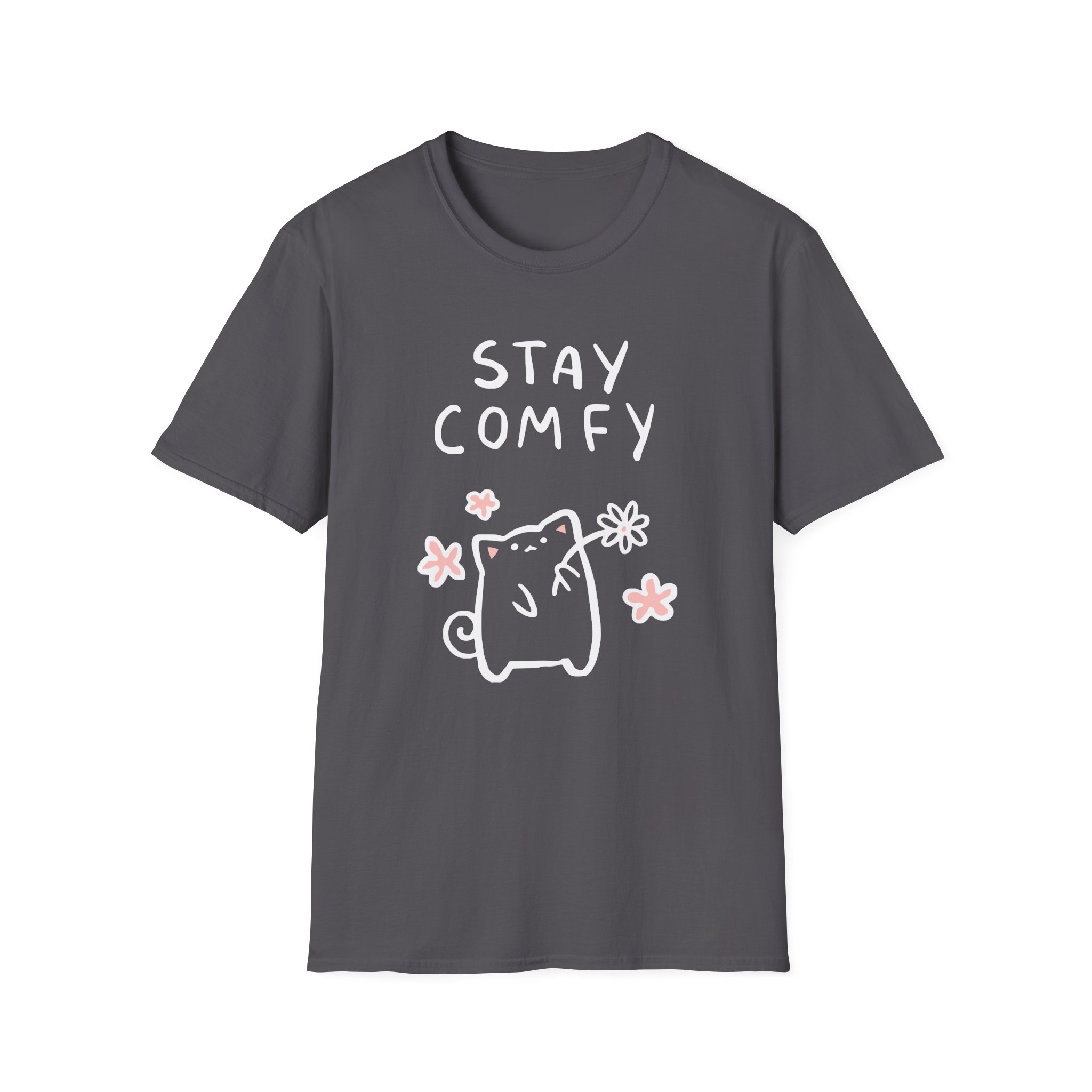 Lilypichu Stay Comfy Cute Unisex Softstyle T-Shirt