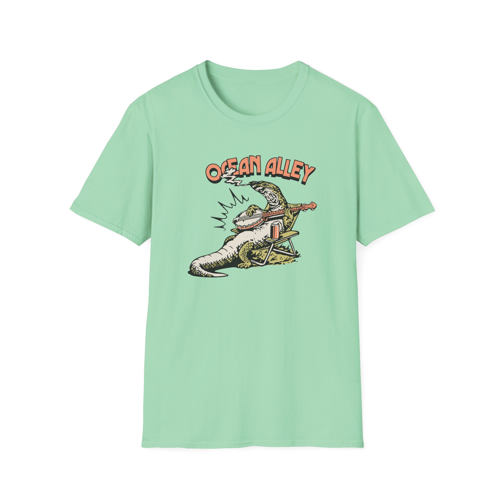 Ocean Alley Lizard Unisex Softstyle T-Shirt