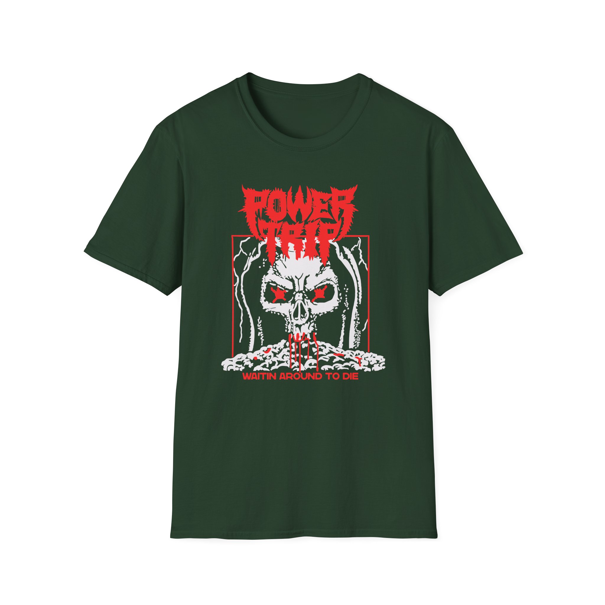Power Trip Waiting Unisex Softstyle T-Shirt