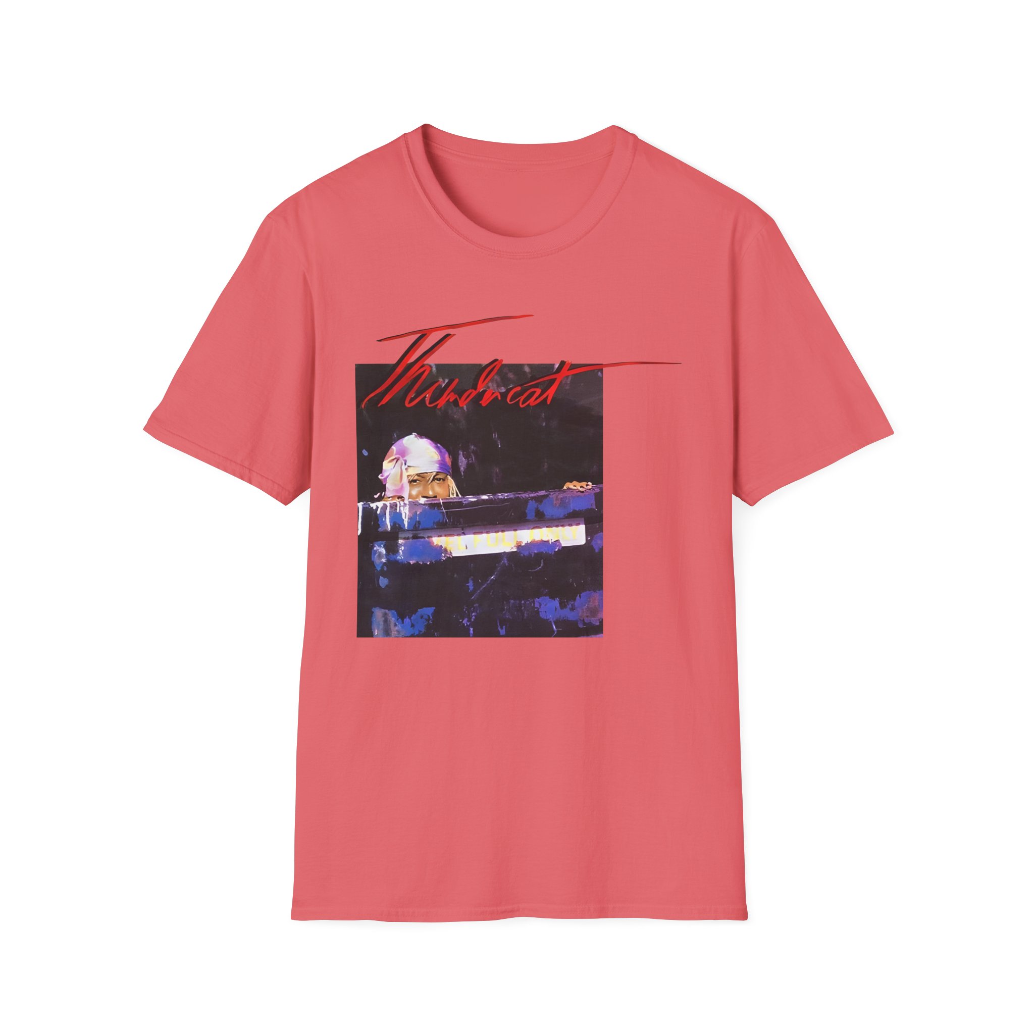 Thundercat Durag Dumpster Fire Unisex Softstyle T-Shirt