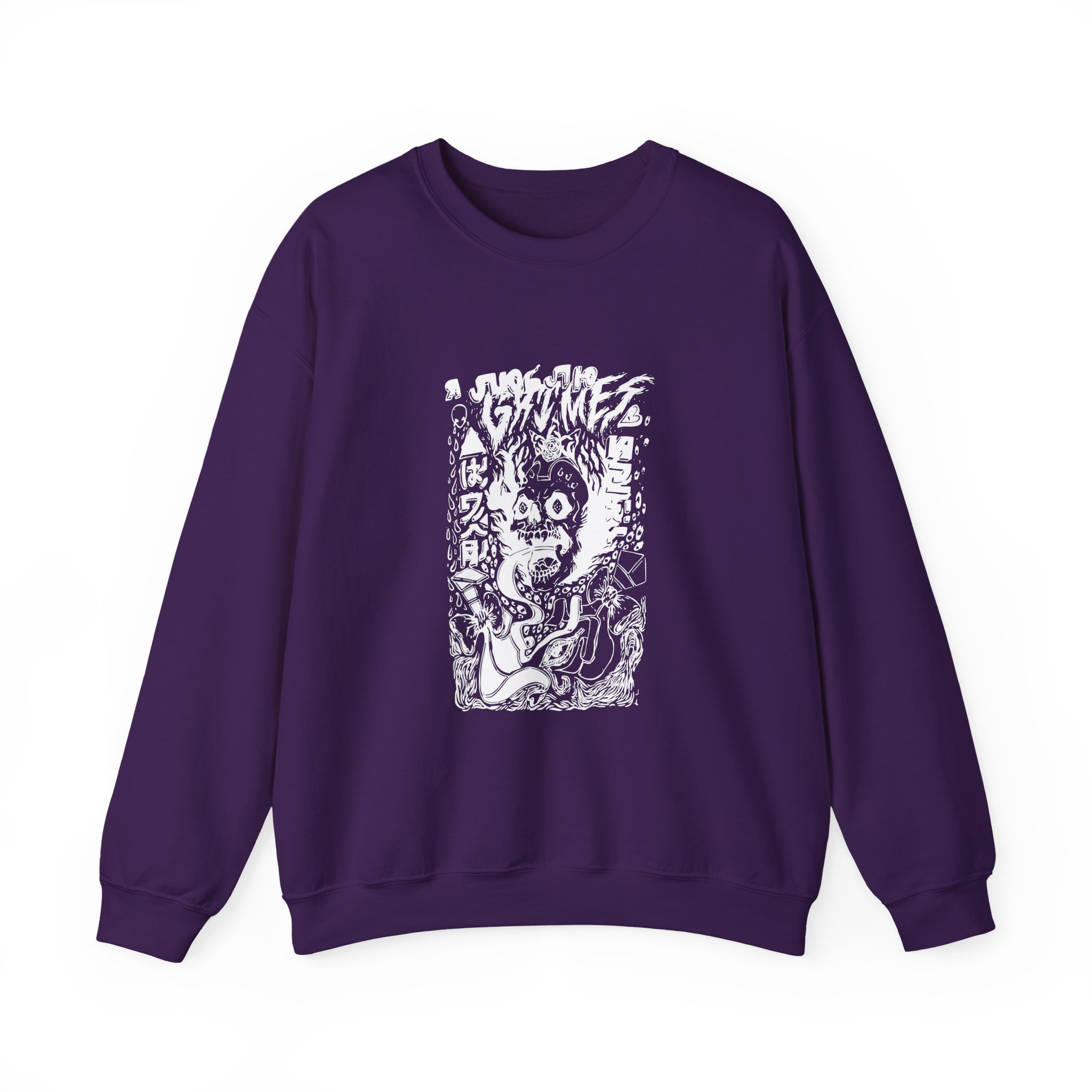 Grimes Vission Unisex Heavy Blend Crewneck Sweatshirt