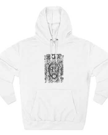 Wormrot Voices Three-Panel Fleece Hoodie