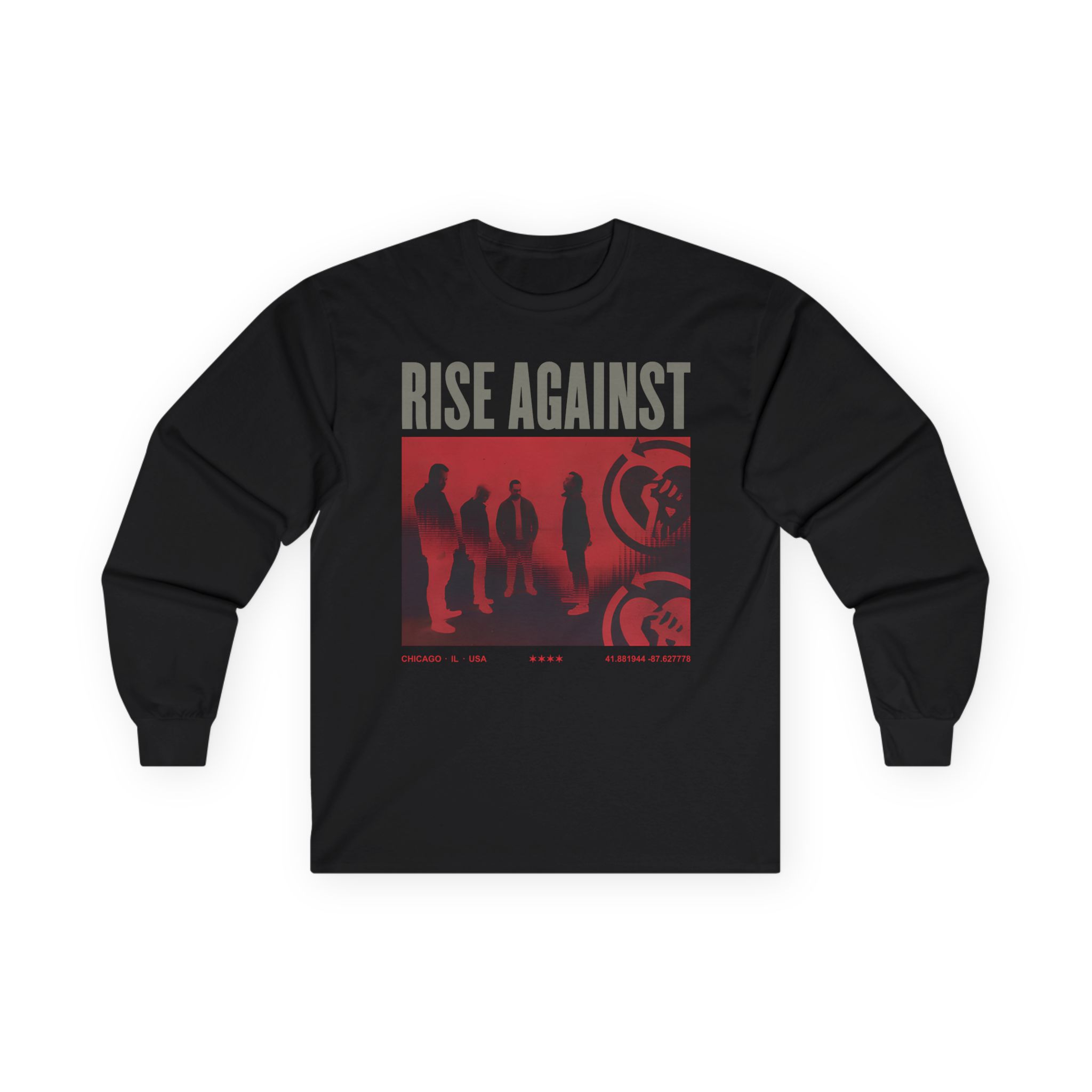 Rise Against Group Photo Unisex Ultra Cotton Long Sleeve Tee