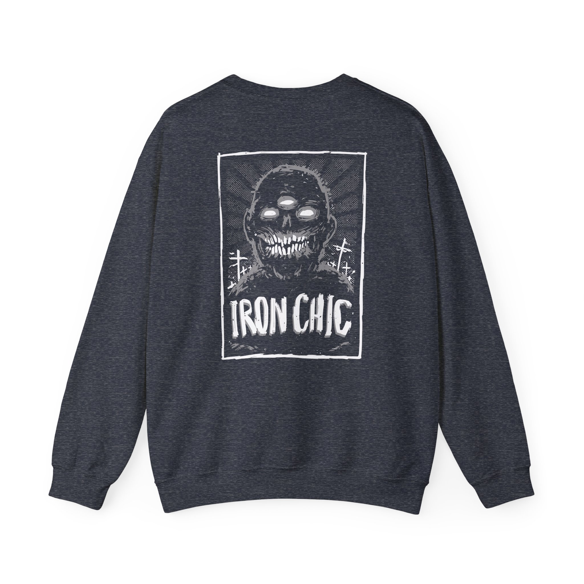 Iron Chic Golgotha Unisex Heavy Blendâ„¢ Crewneck Sweatshirt