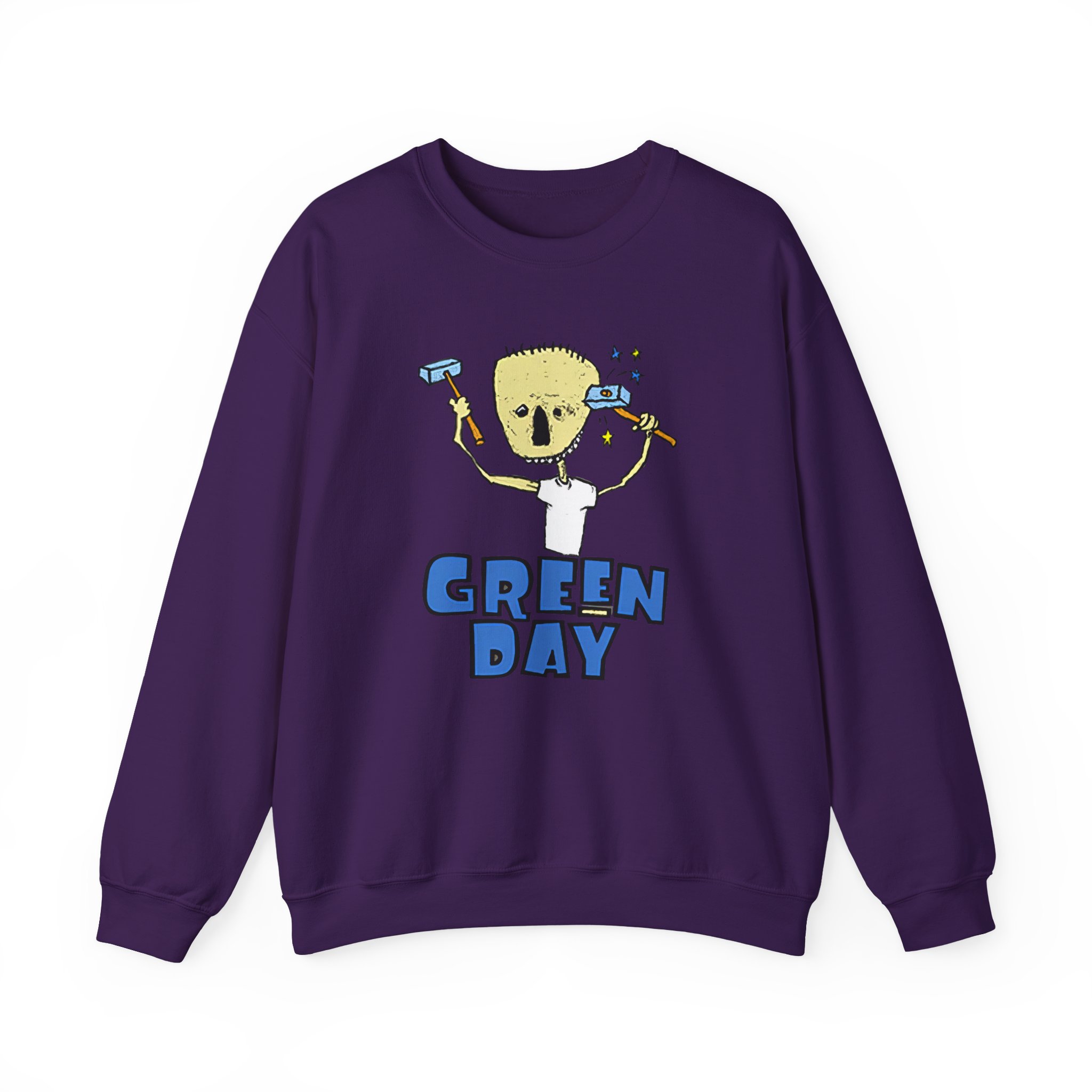 Green Day Nimrod Vintage Hammer Unisex Heavy Blendâ„¢ Crewneck Sweatshirt