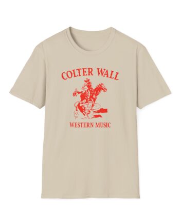 Colter Wall Western Music Youth Unisex Softstyle T-Shirt