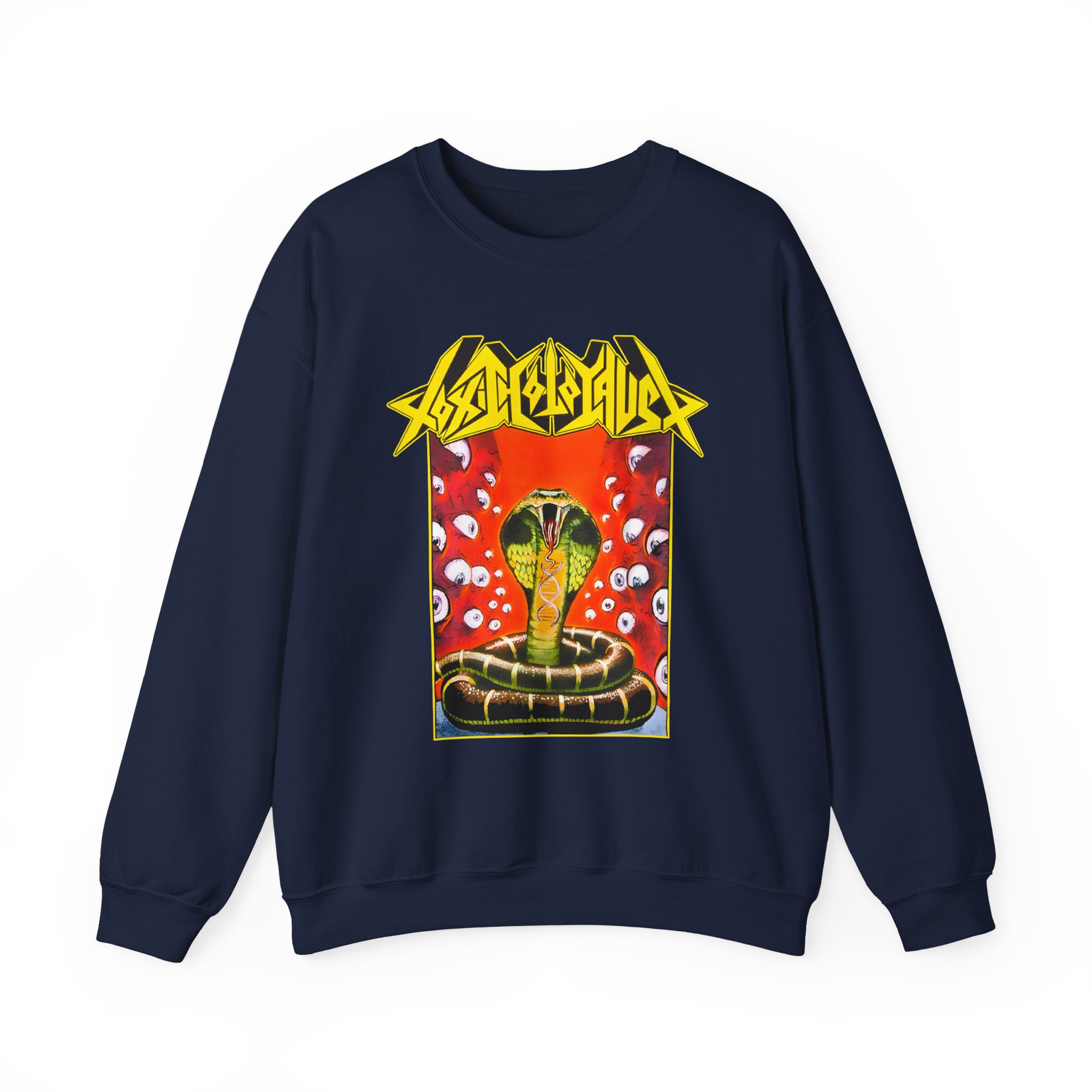 Toxic Holocaust Chemistry of Consciousness Album Art Unisex Heavy Blendâ„¢ Crewneck Sweatshirt