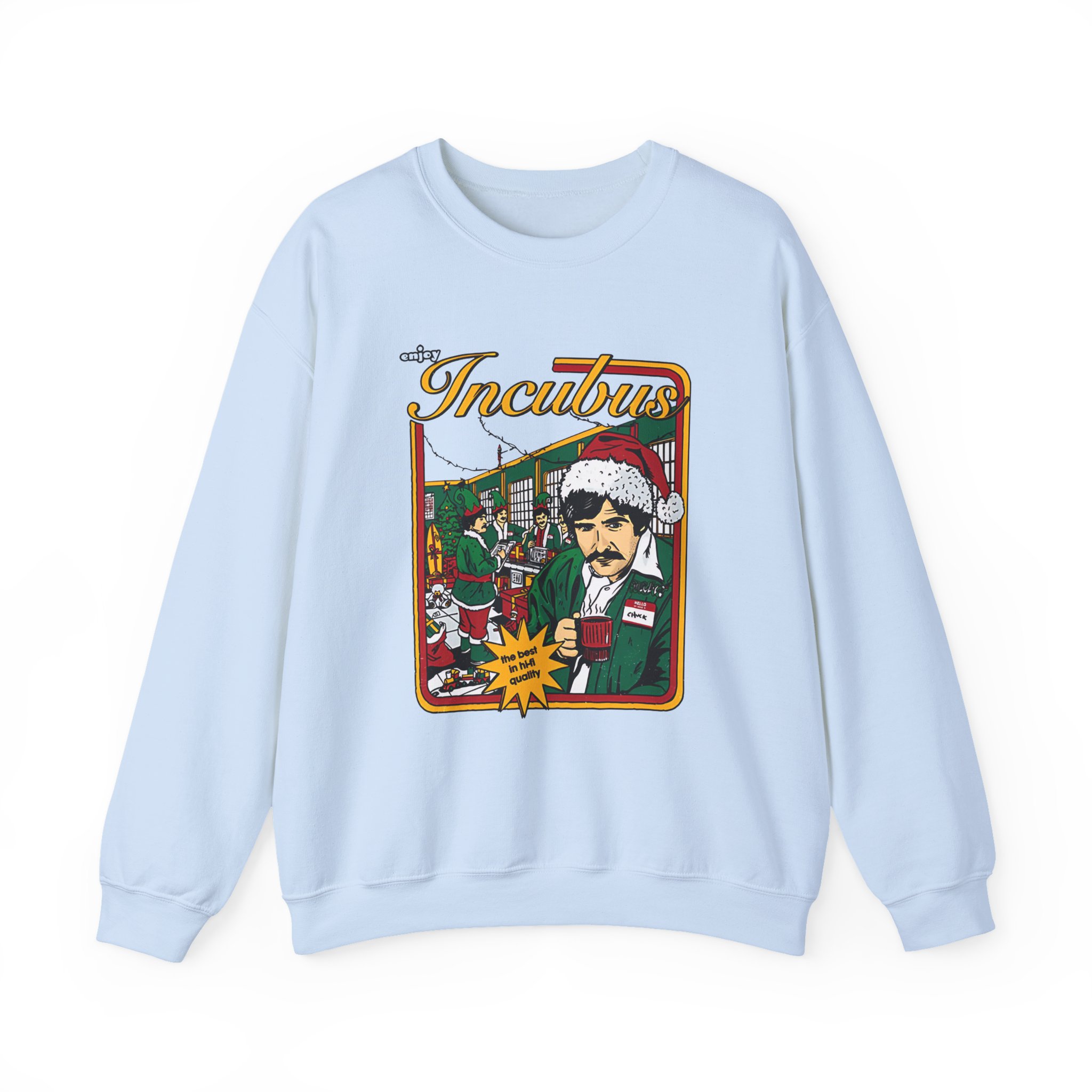 Incubus Santa Chuck Workshop Unisex Heavy Blendâ„¢ Crewneck Sweatshirt
