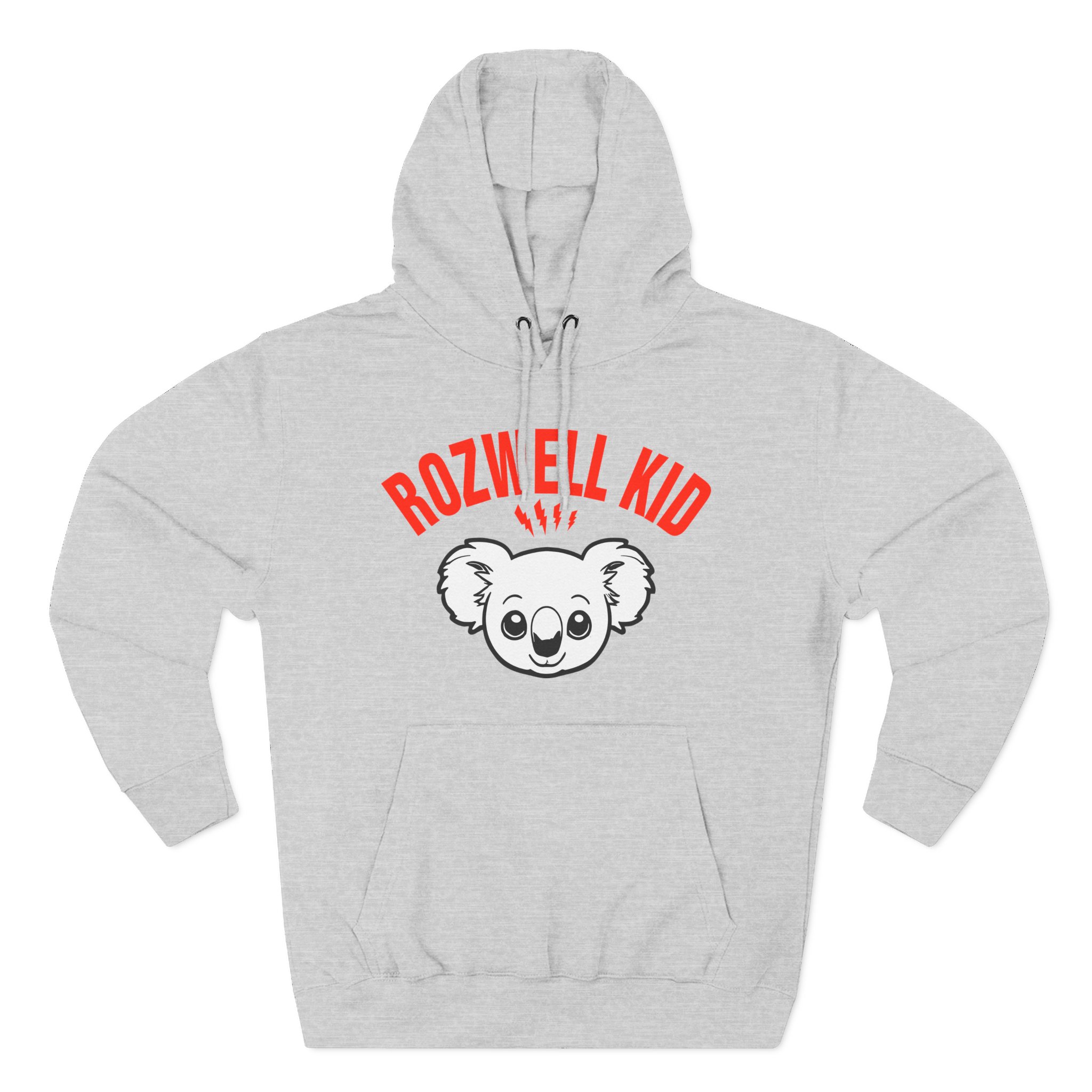 Rozwell Kid Koala Three-Panel Fleece Hoodie