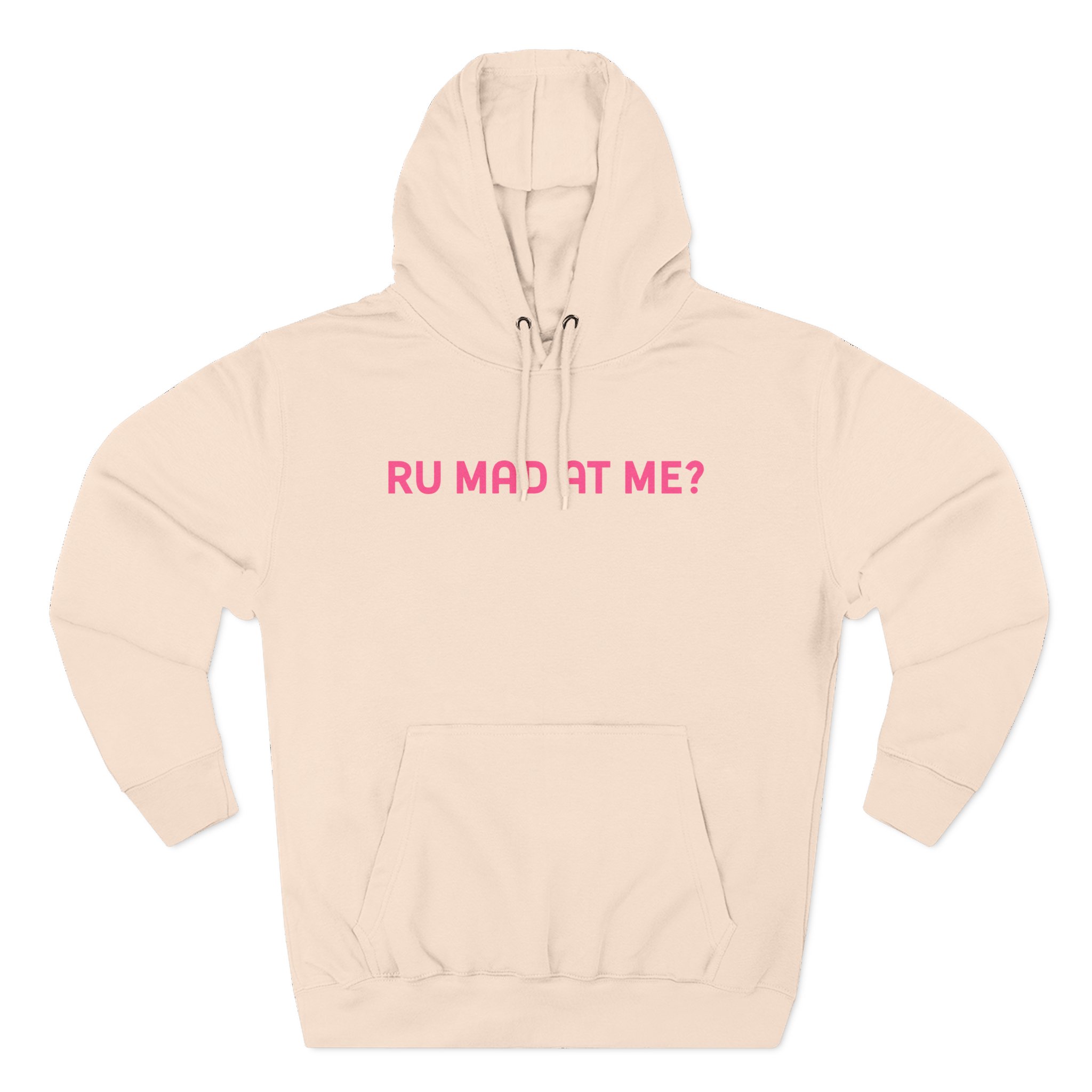 Kat Timpf R U Mad at Me Three-Panel Fleece Hoodie