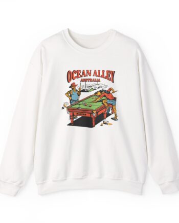 Ocean Alley Pool Table Unisex Heavy Blend™ Crewneck Sweatshirt
