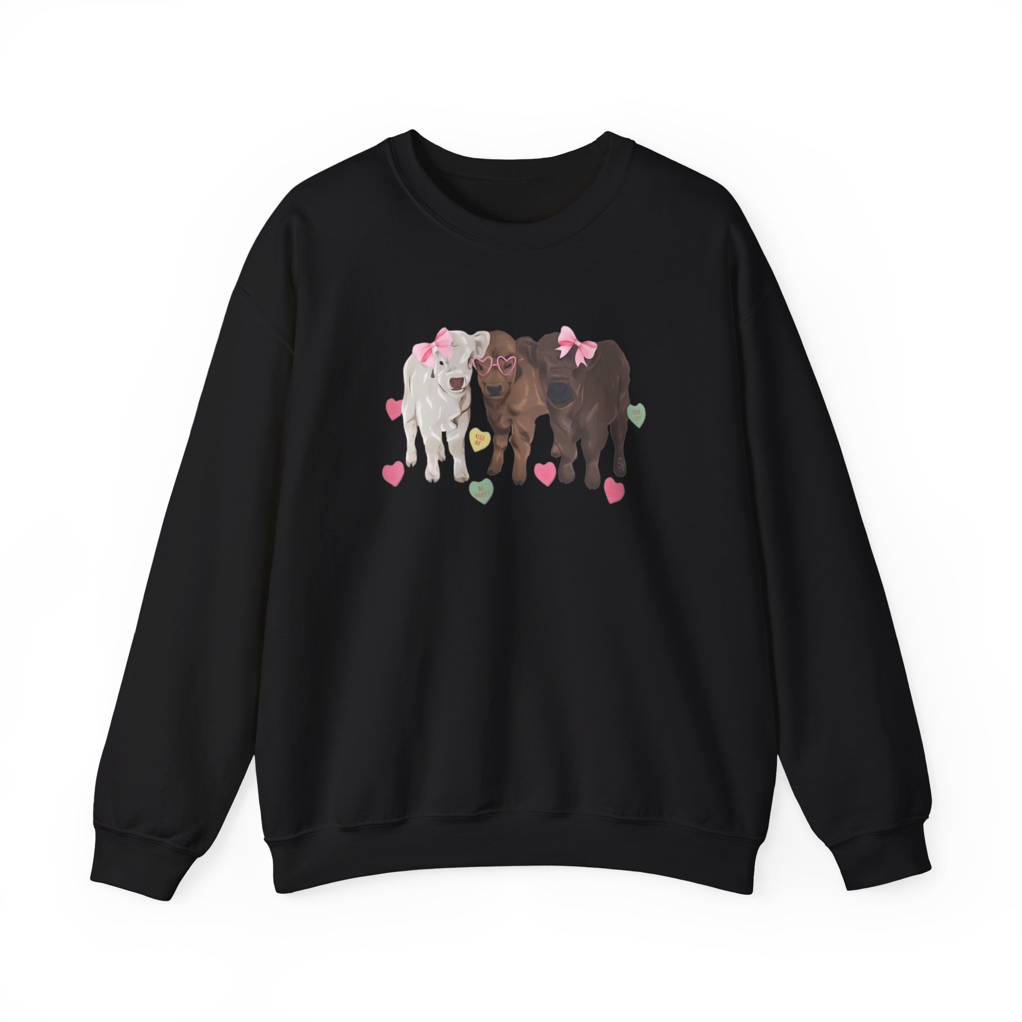 Katie Van Slyke Busy Little Bees Unisex Heavy Blendâ„¢ Crewneck Sweatshirt
